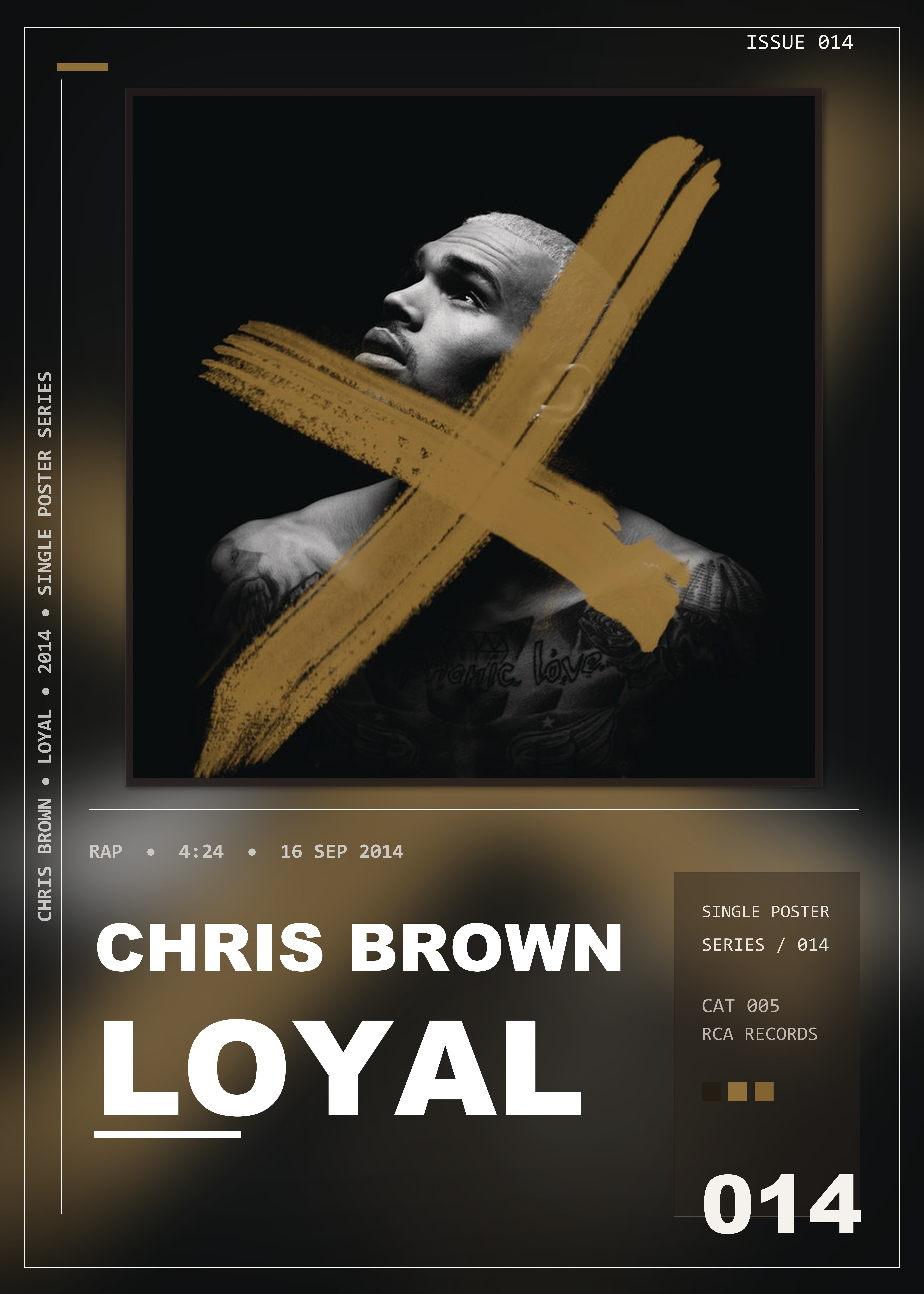 Music poster: Chris Brown - Loyal