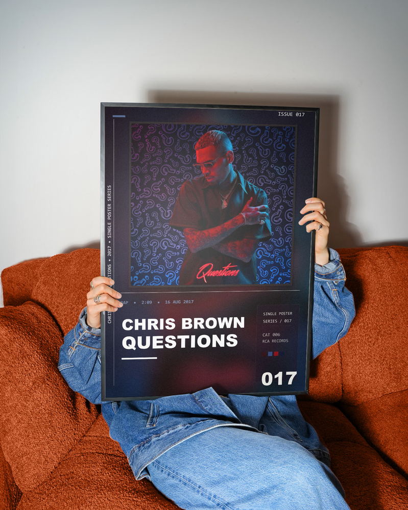 Music poster: Chris Brown - Questions