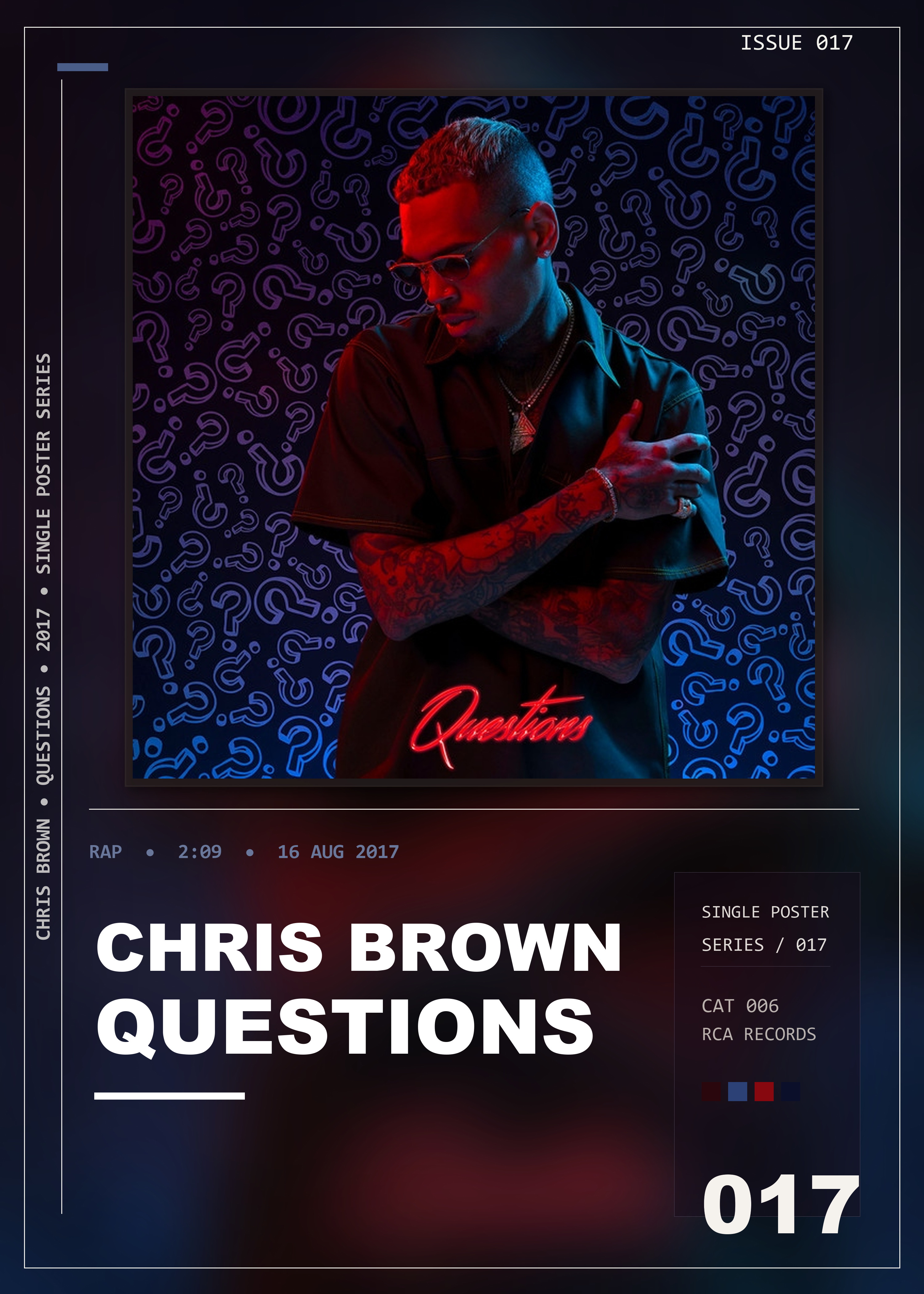 Music poster: Chris Brown - Questions
