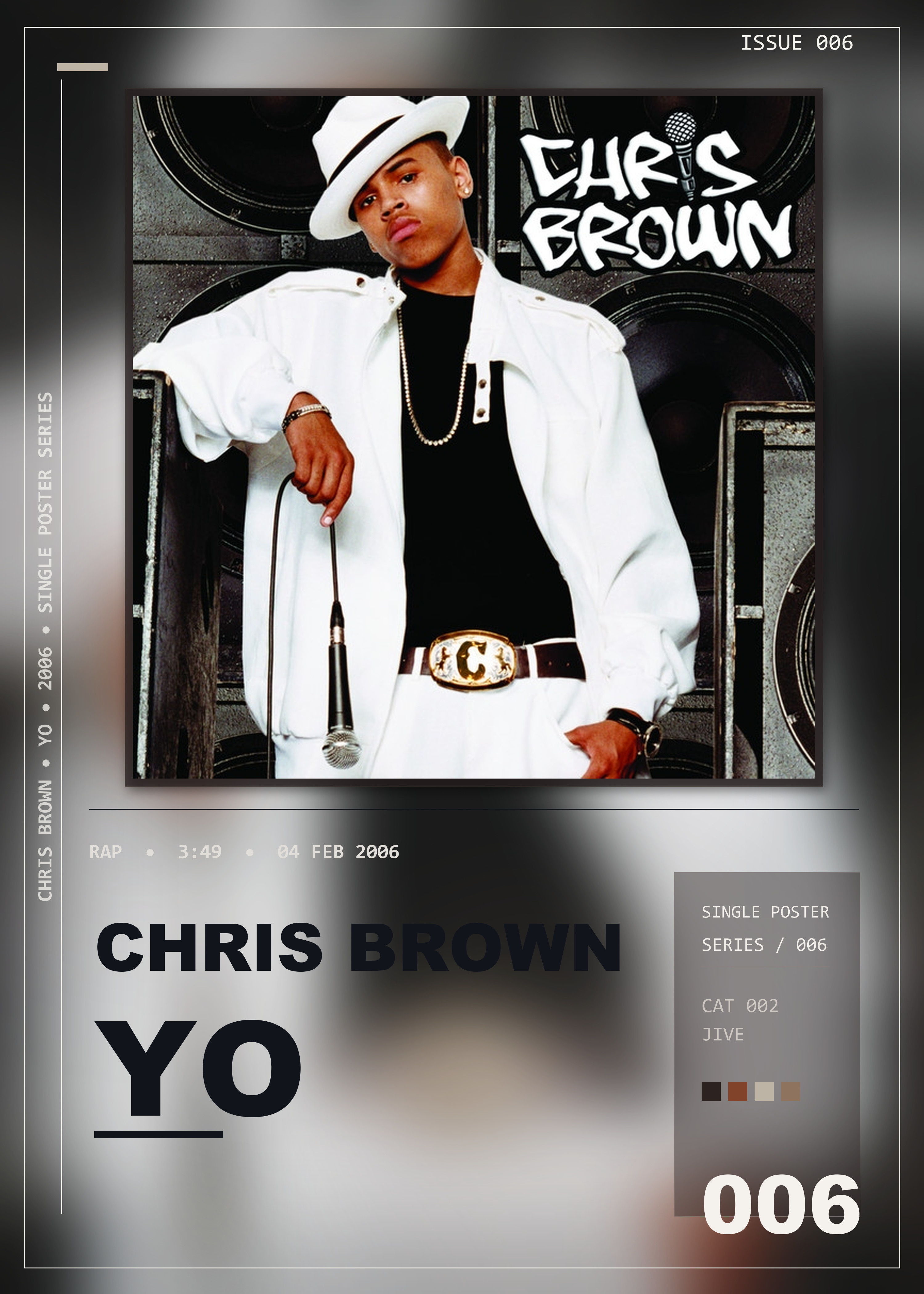 Music poster: Chris Brown - Yo Excuse Me Miss