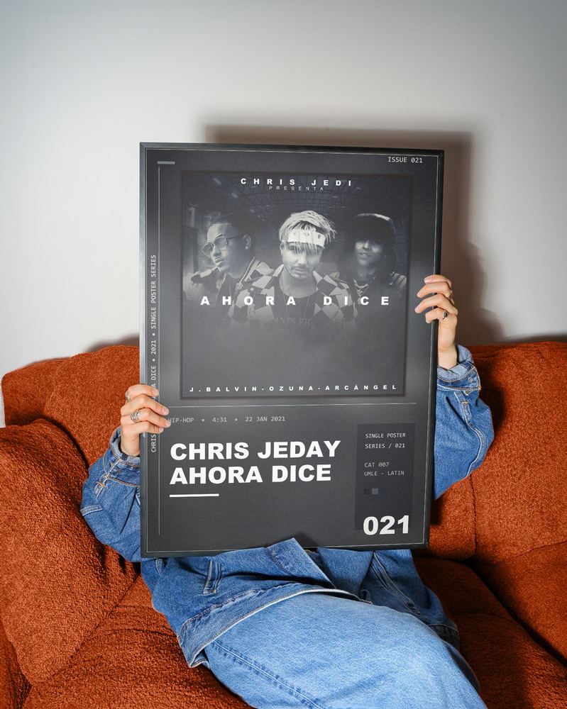 Music poster: Chris Jeday - Ahora Dice