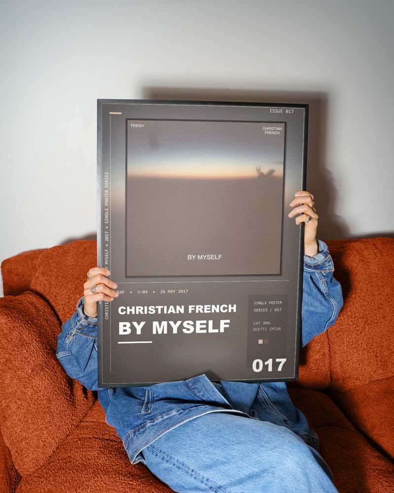 Music poster: Christian French - By Myself