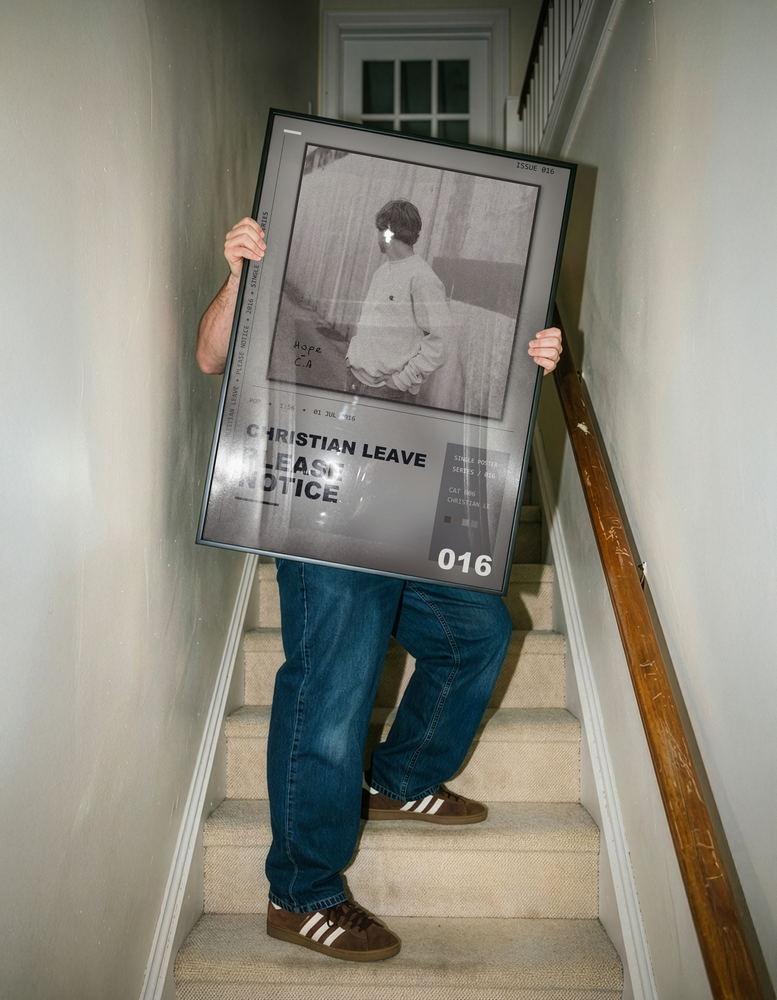 Music poster: Christian Leave - Please Notice