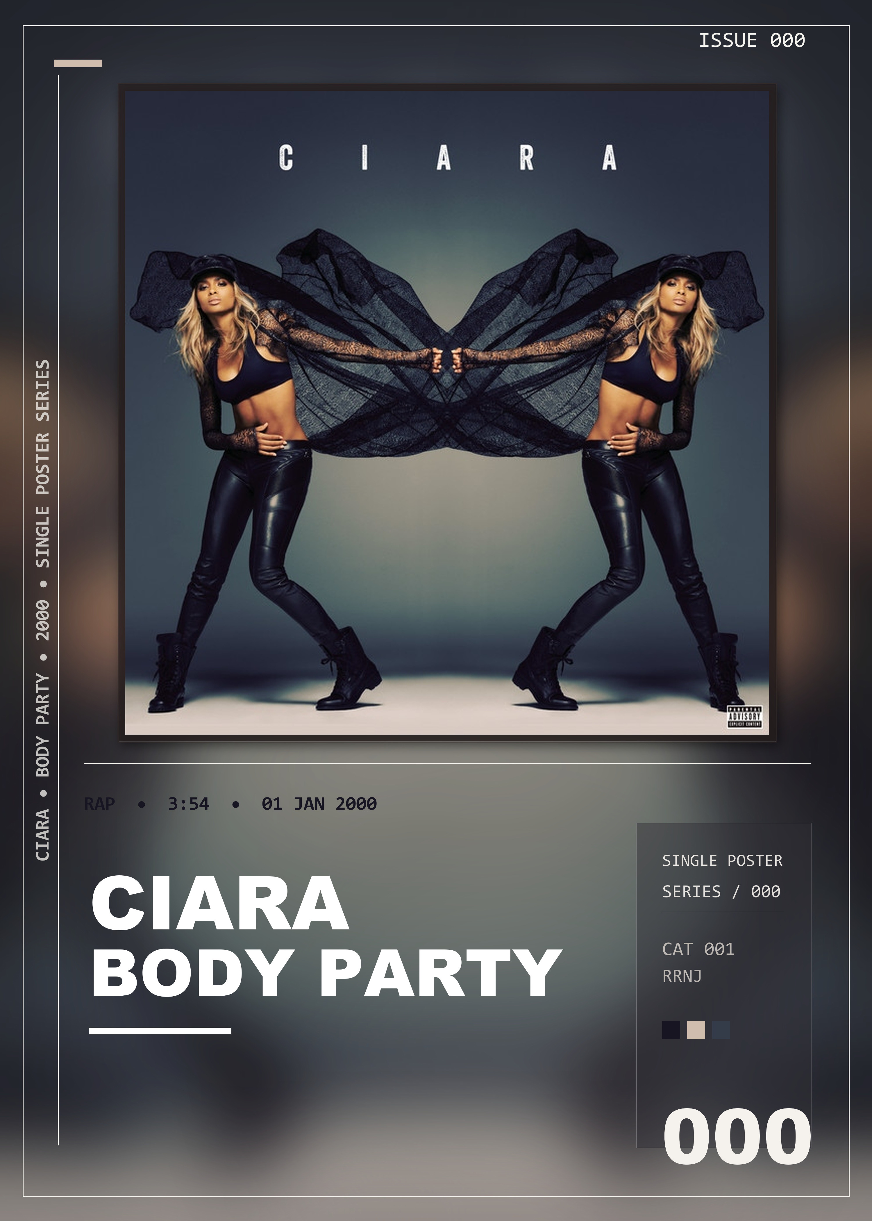 Music poster: Ciara - Body Party