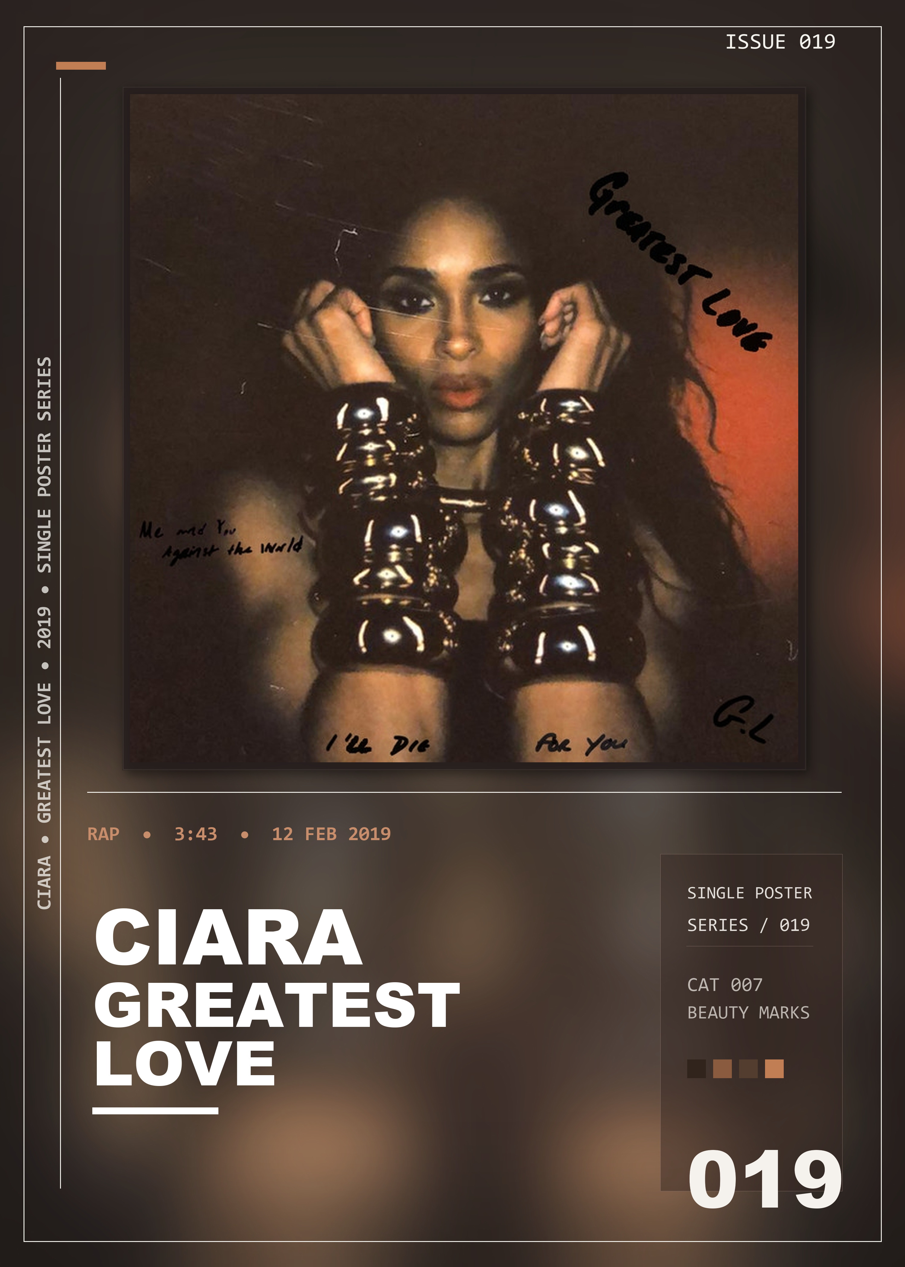 Music poster: Ciara - Greatest Love