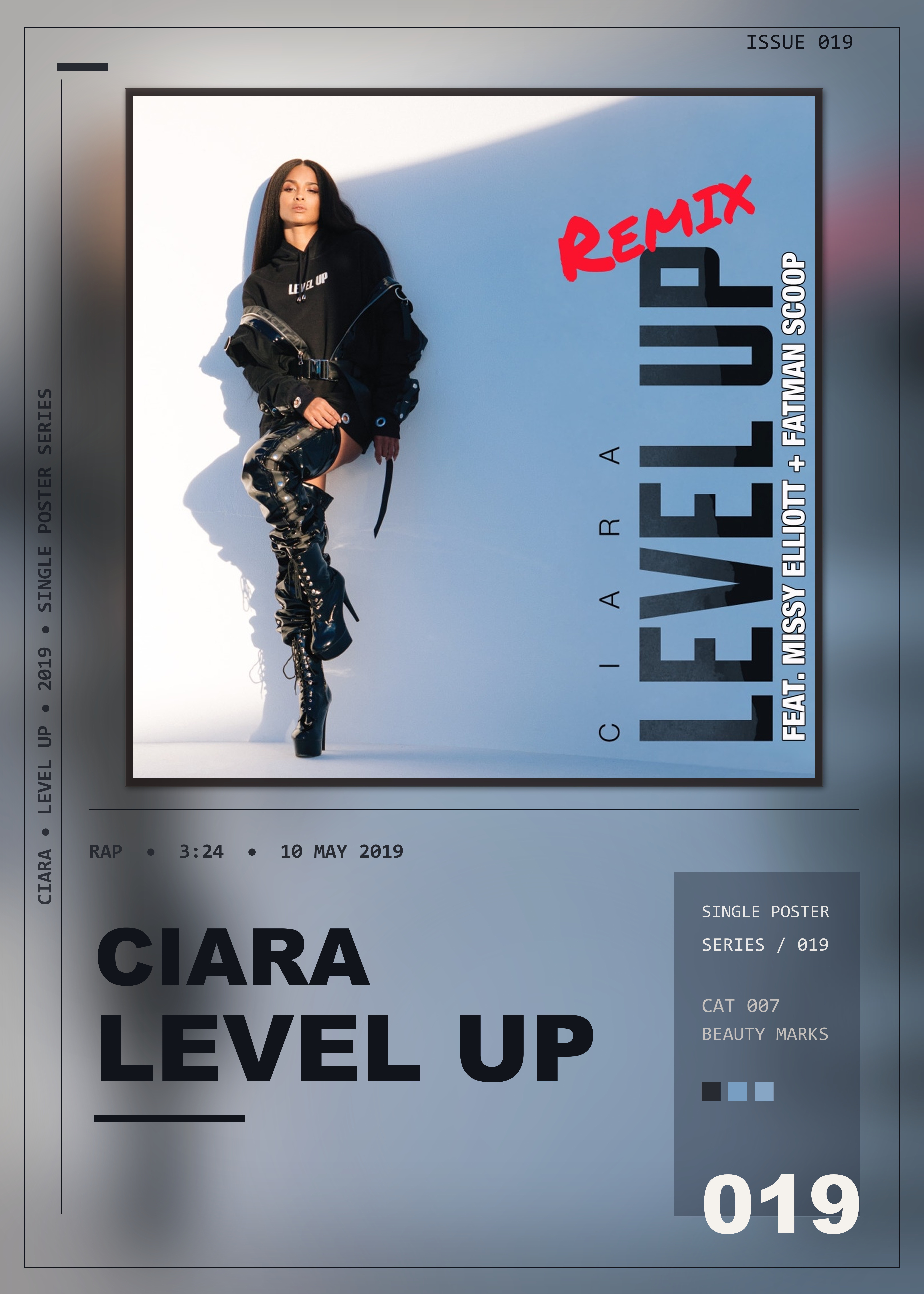 Music poster: Ciara - Level Up