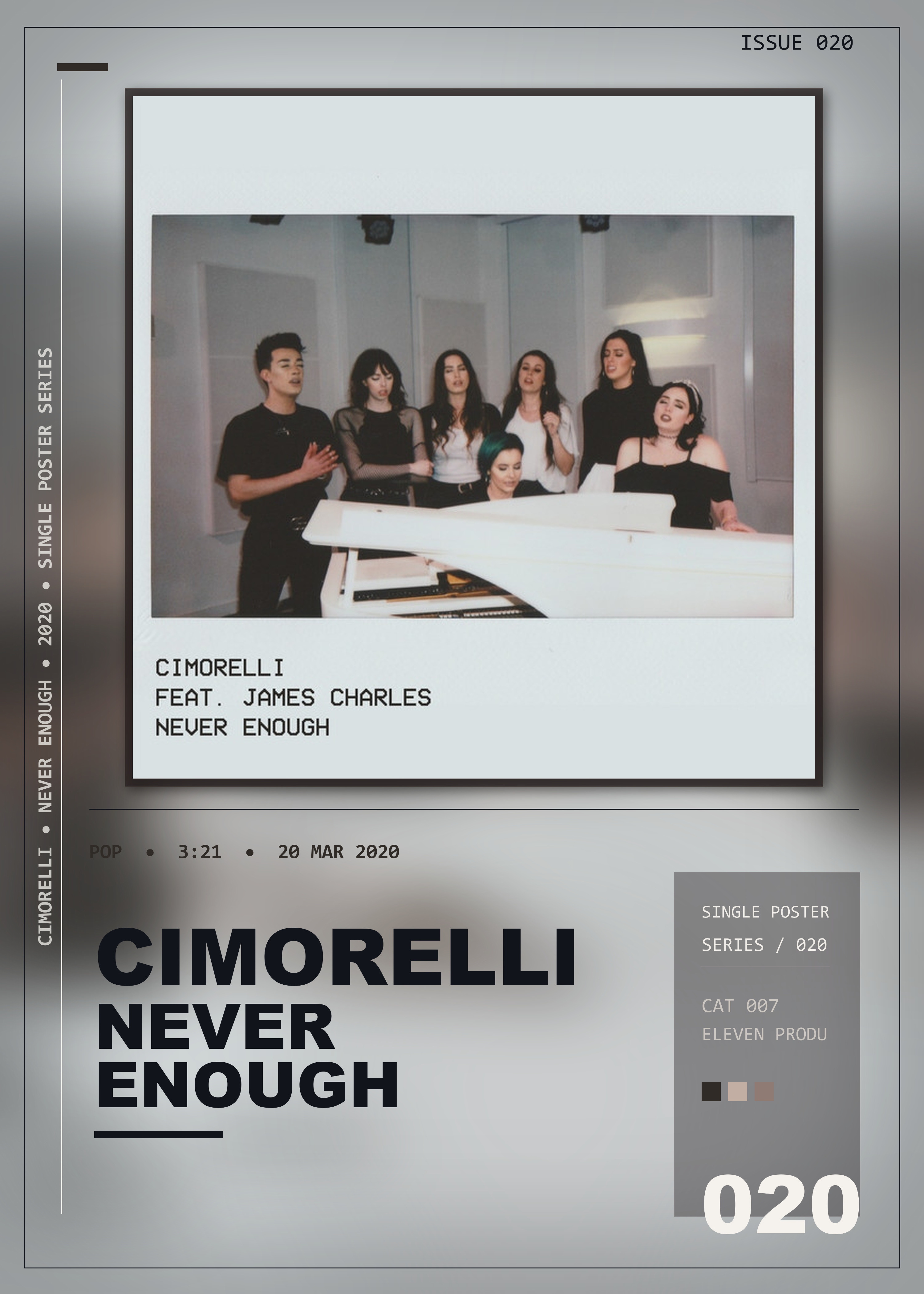 Music poster: Cimorelli - Never Enough