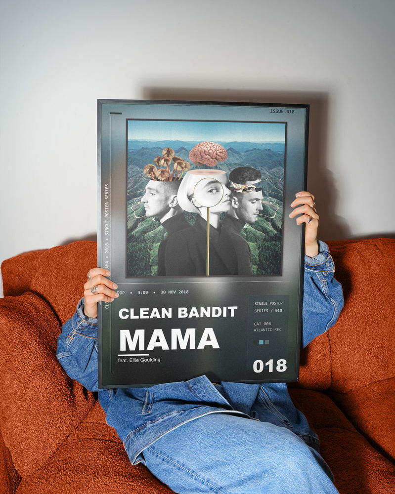 Music poster: Clean Bandit - Mama feat Ellie Goulding