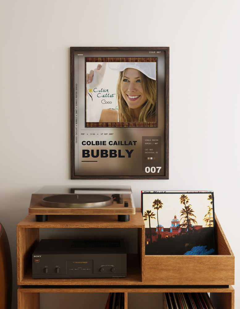 Music poster: Colbie Caillat - Bubbly