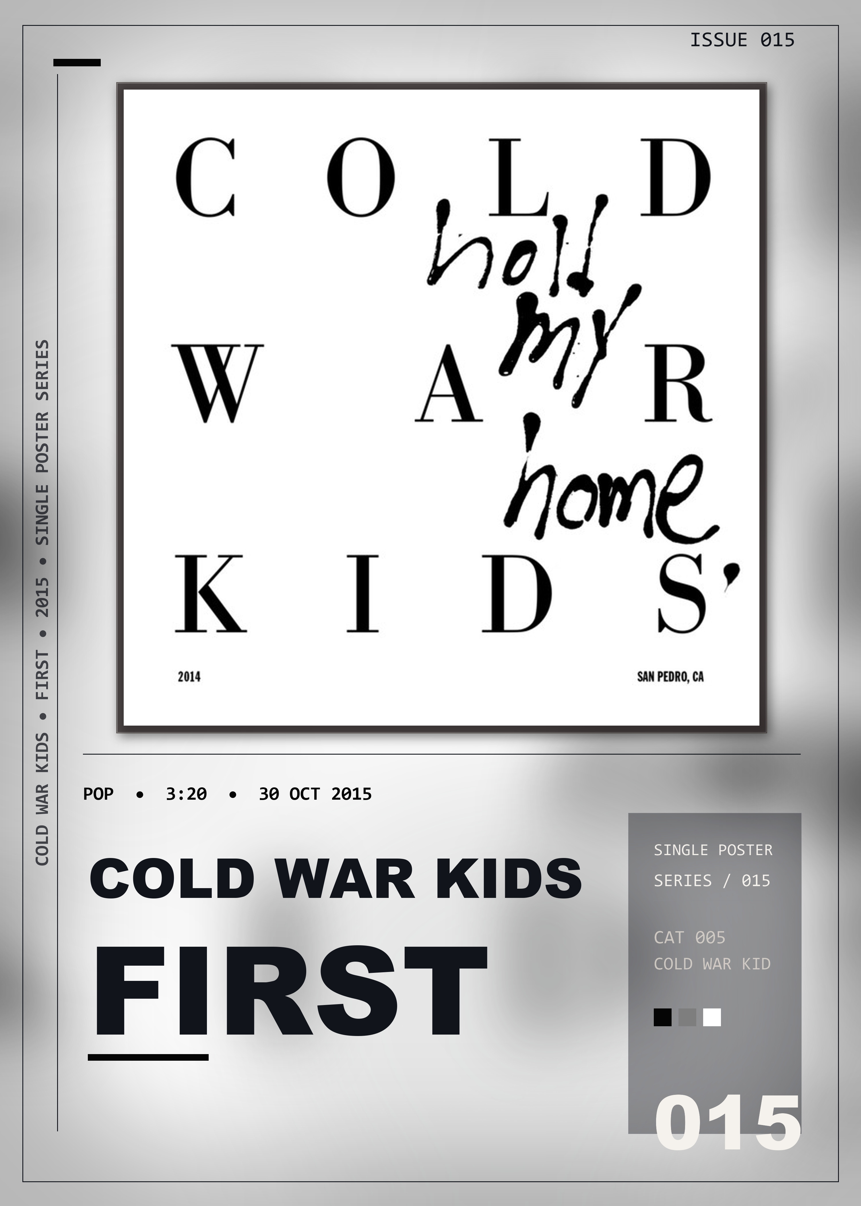 Music poster: Cold War Kids - First