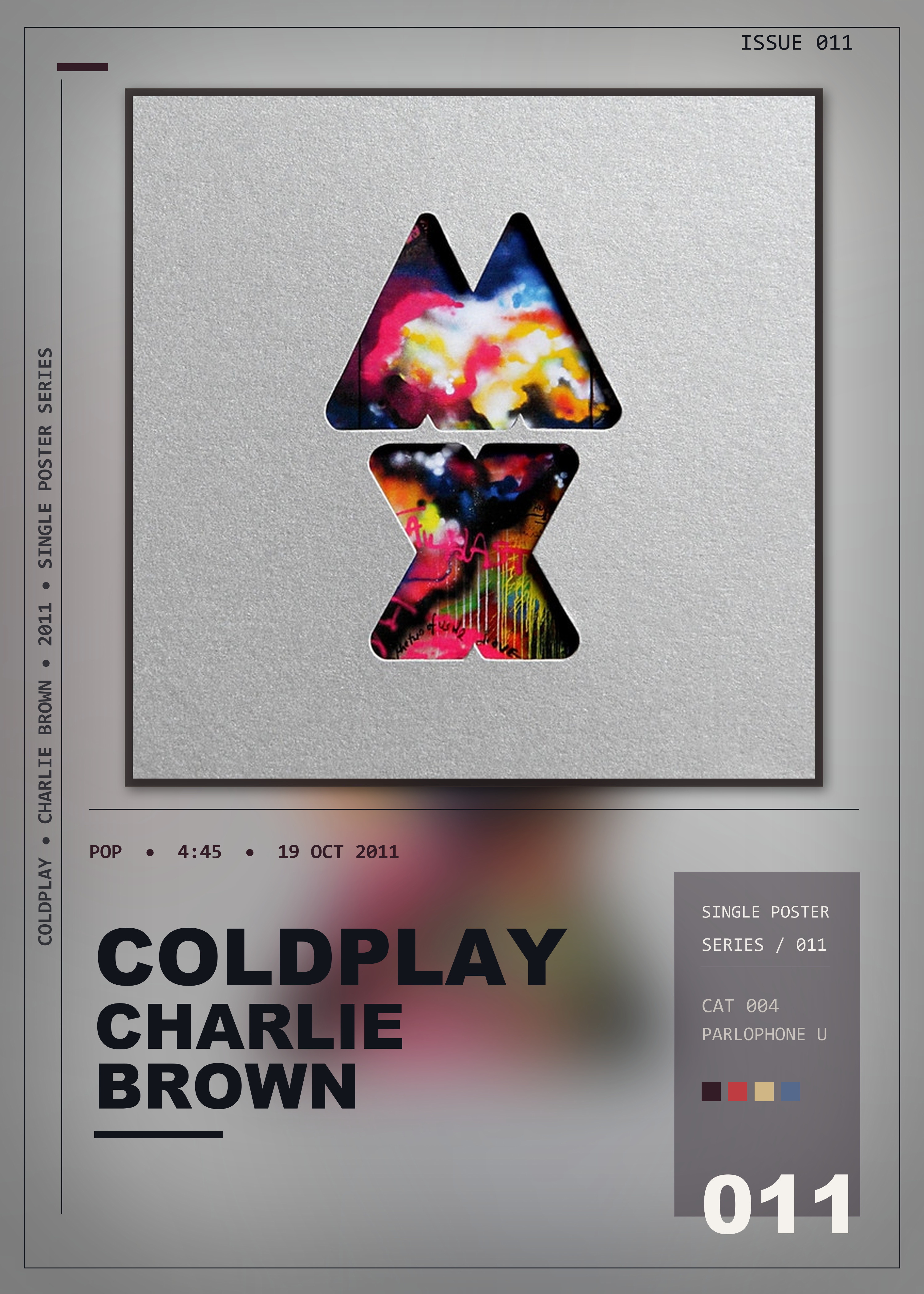 Music poster: Coldplay - Charlie Brown
