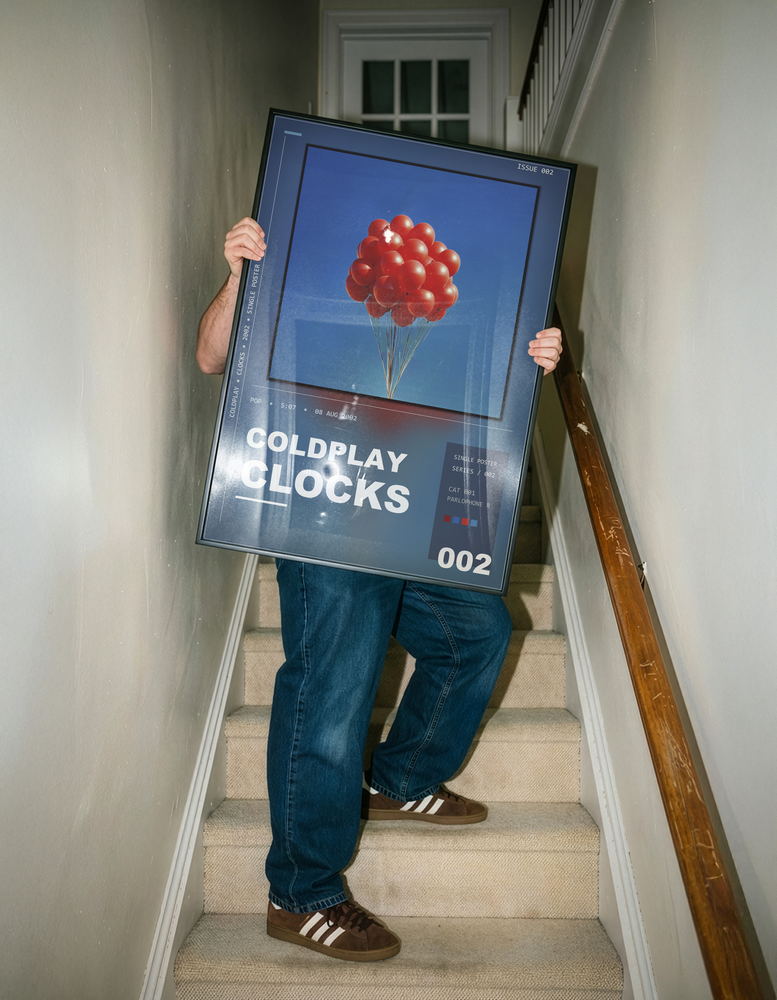 Music poster: Coldplay - Clocks