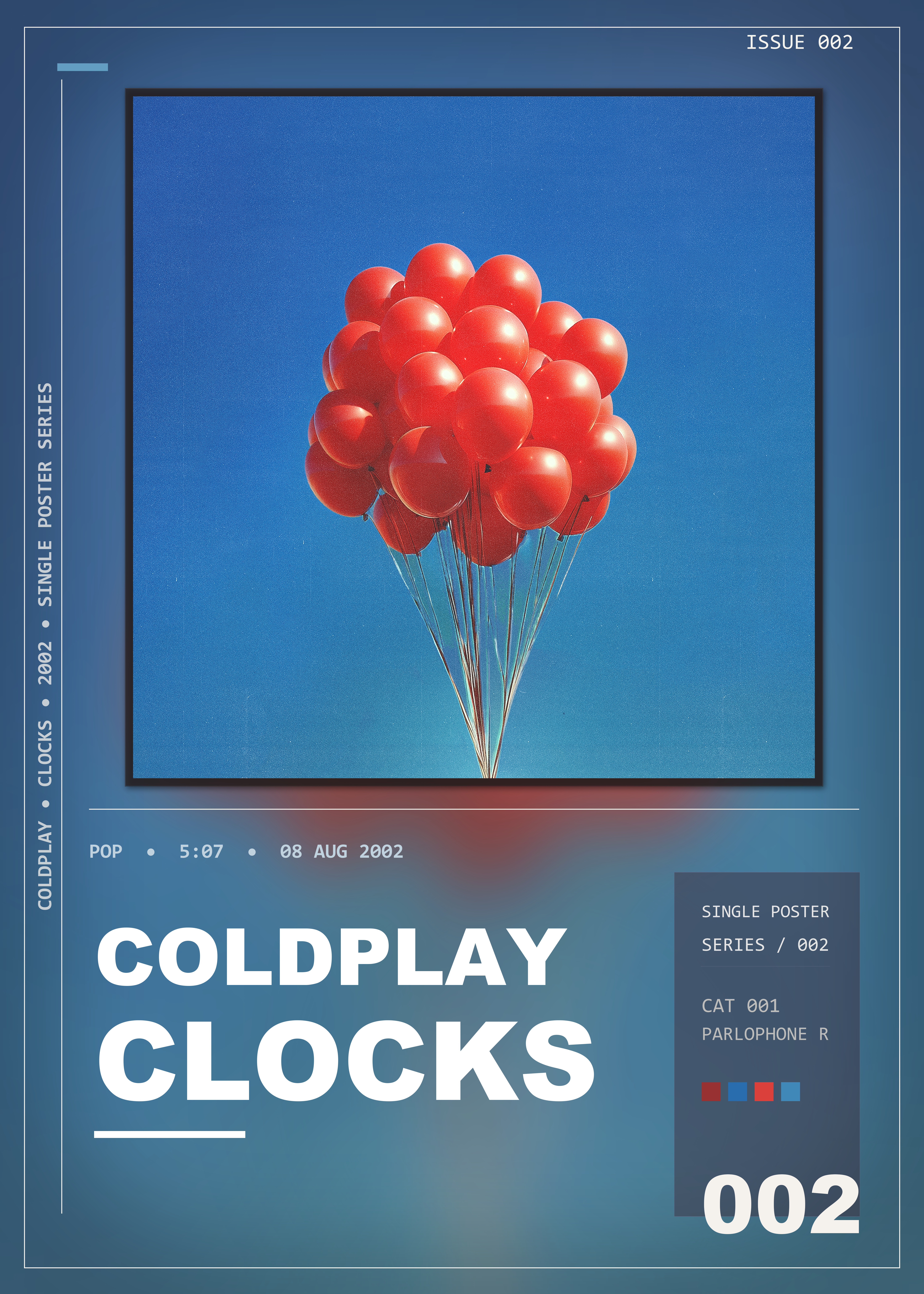 Music poster: Coldplay - Clocks