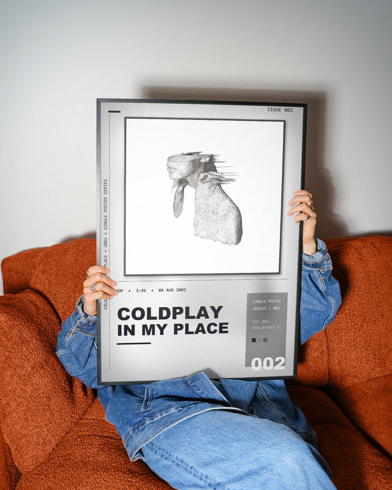 Music poster: Coldplay - In My Place