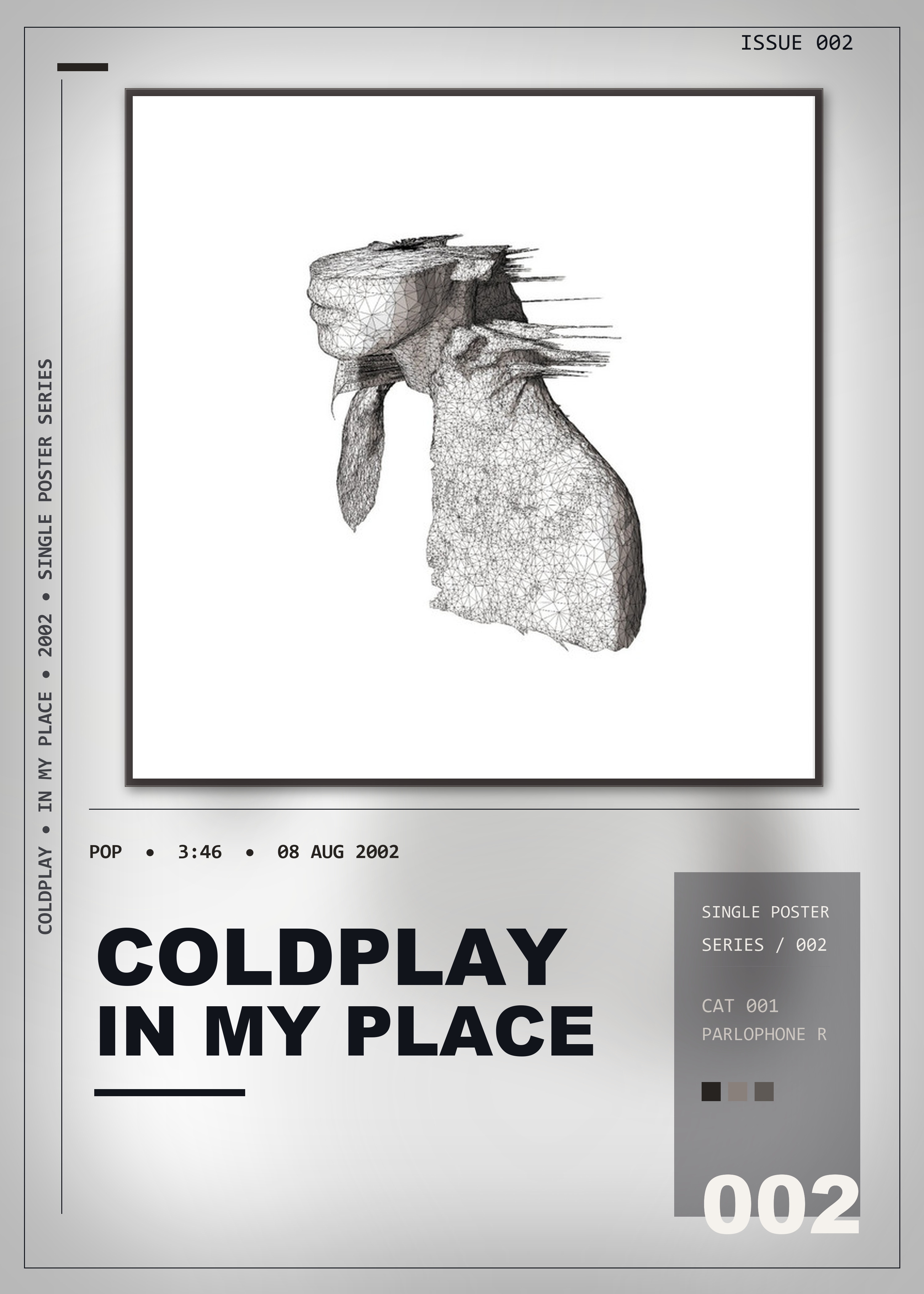 Music poster: Coldplay - In My Place