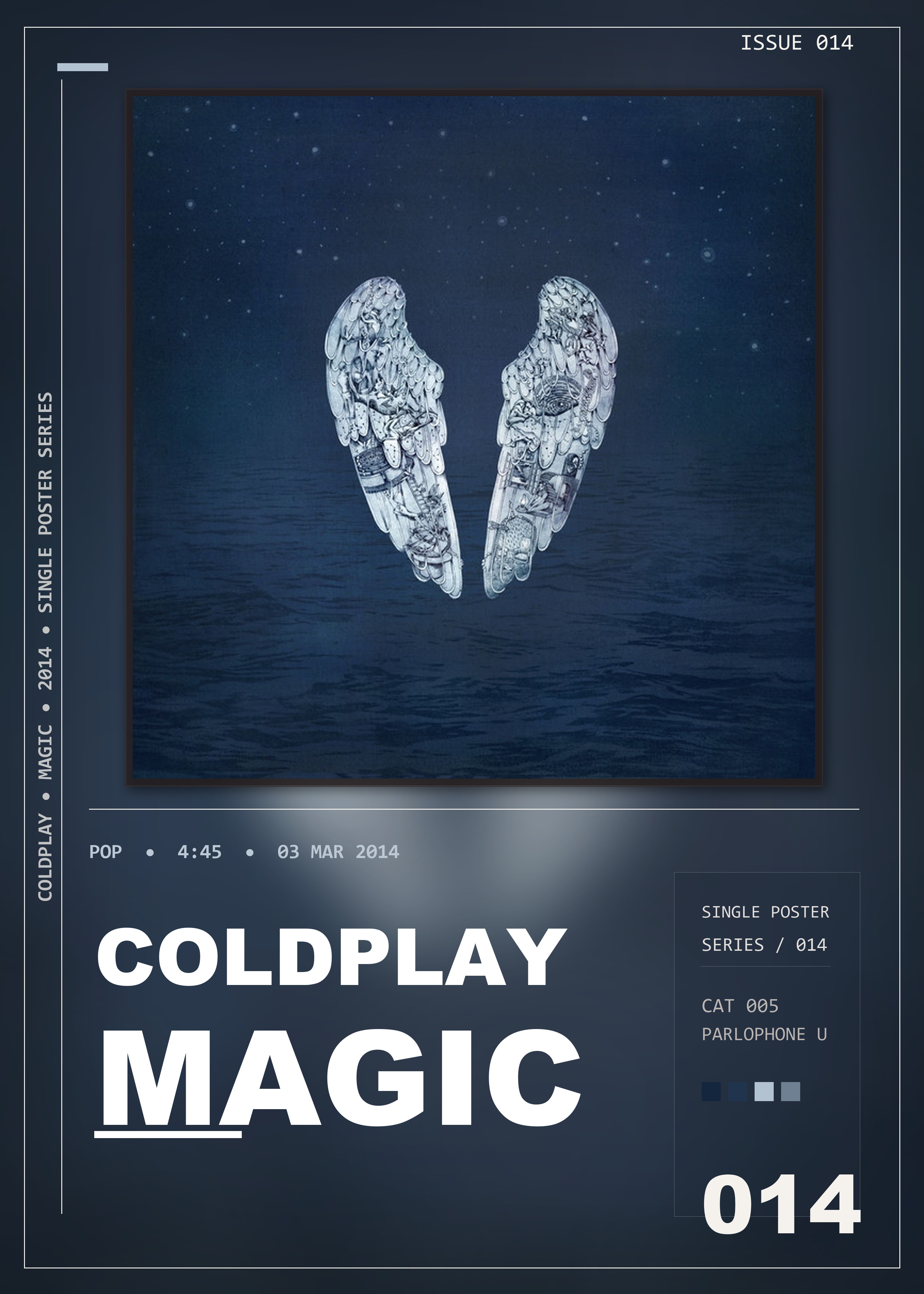 Music poster: Coldplay - Magic