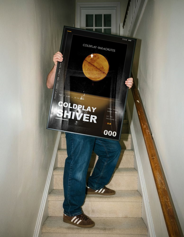 Music poster: Coldplay - Shiver