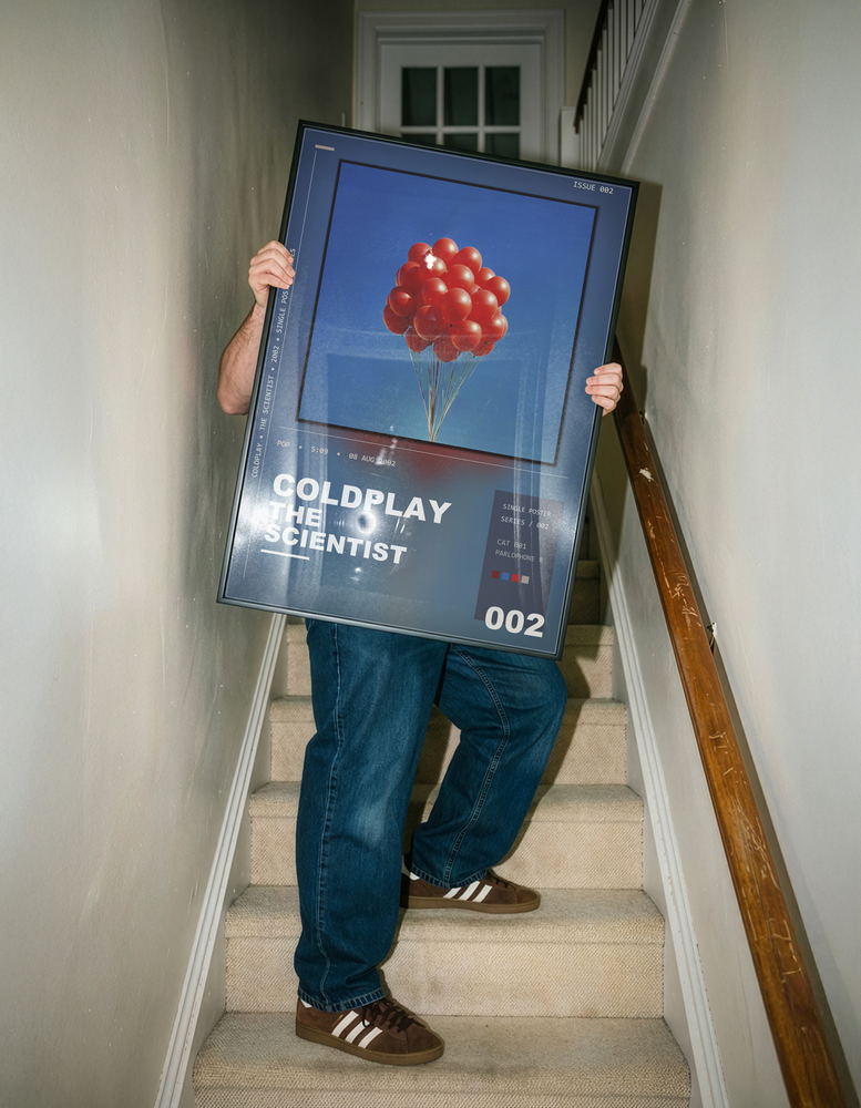 Music poster: Coldplay - The Scientist