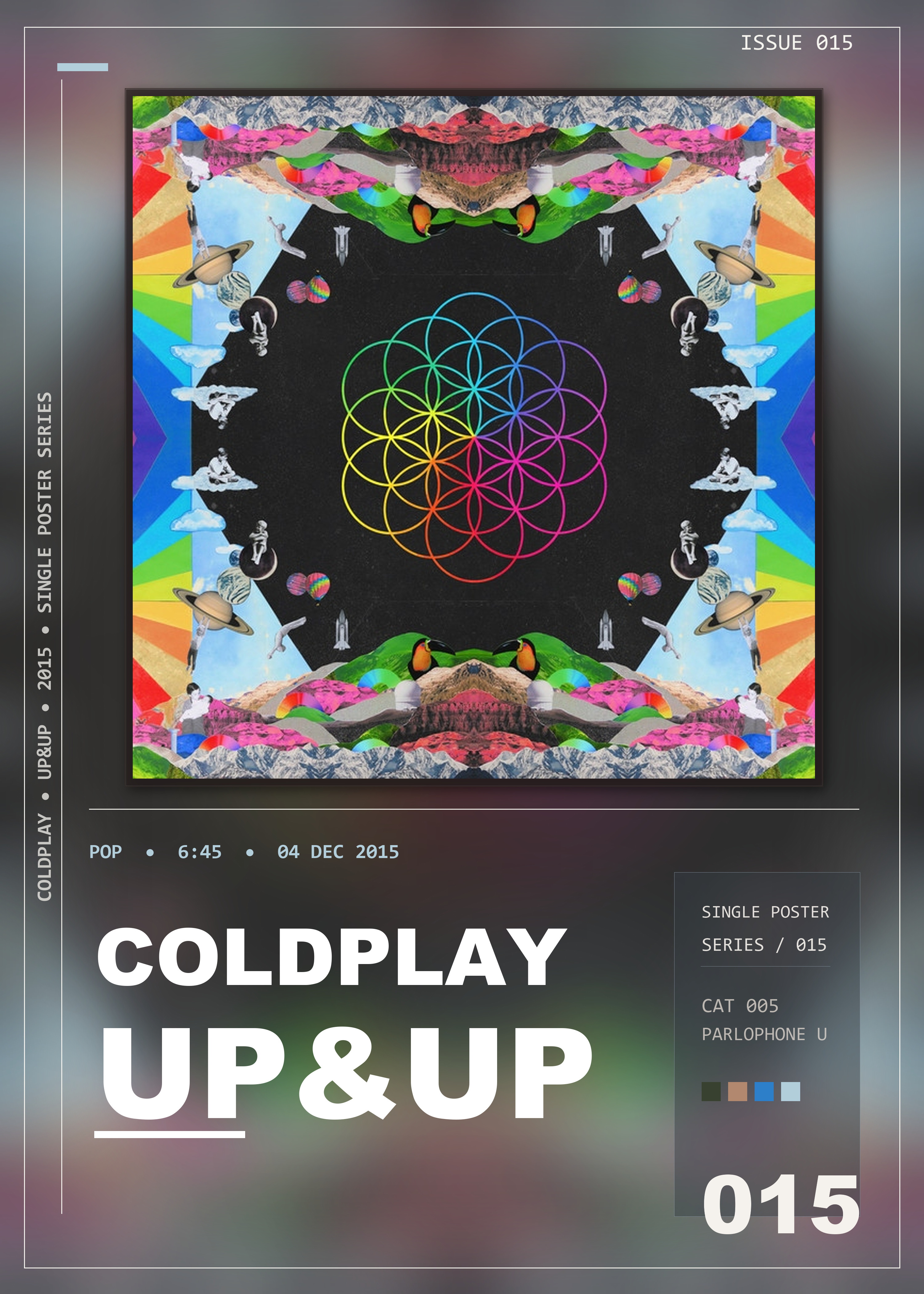 Music poster: Coldplay - UpUp