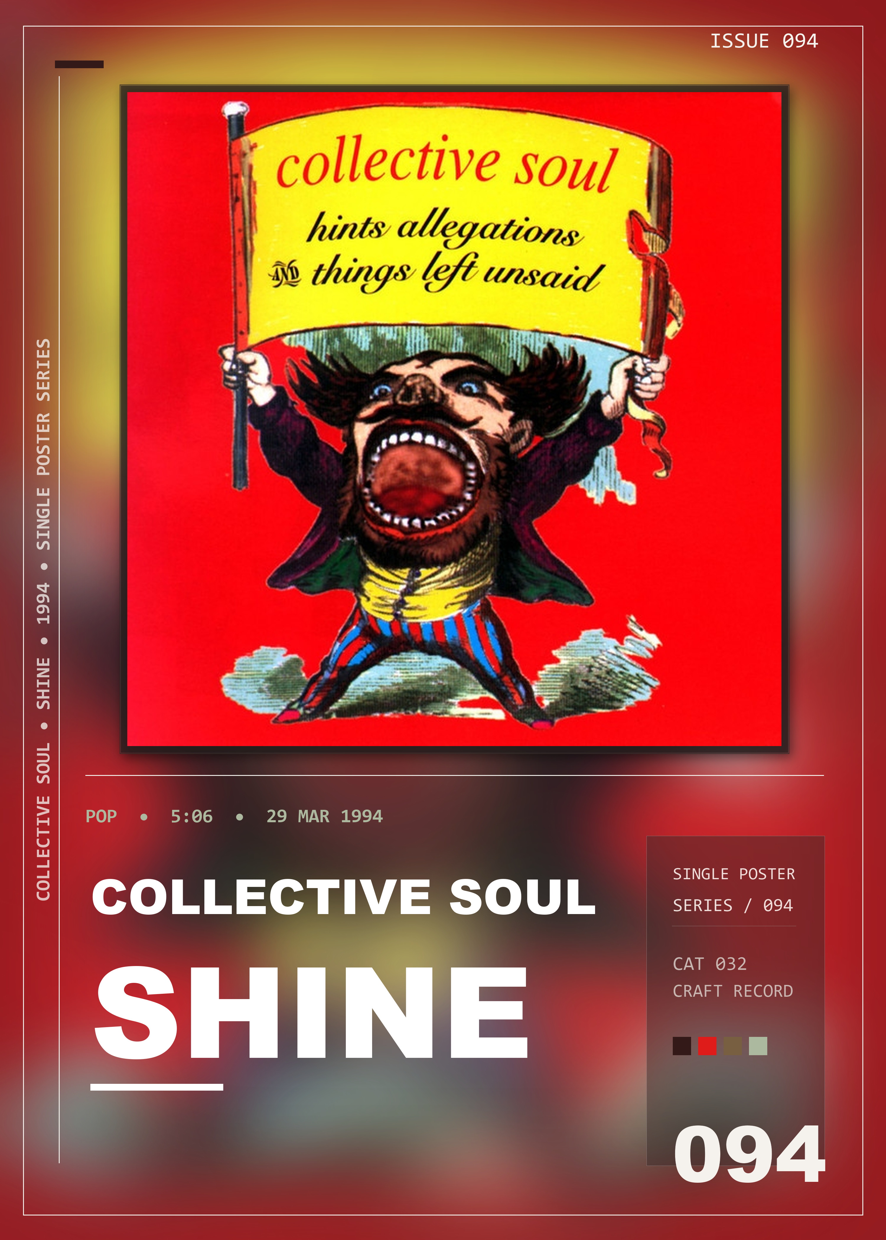 Music poster: Collective Soul - Shine