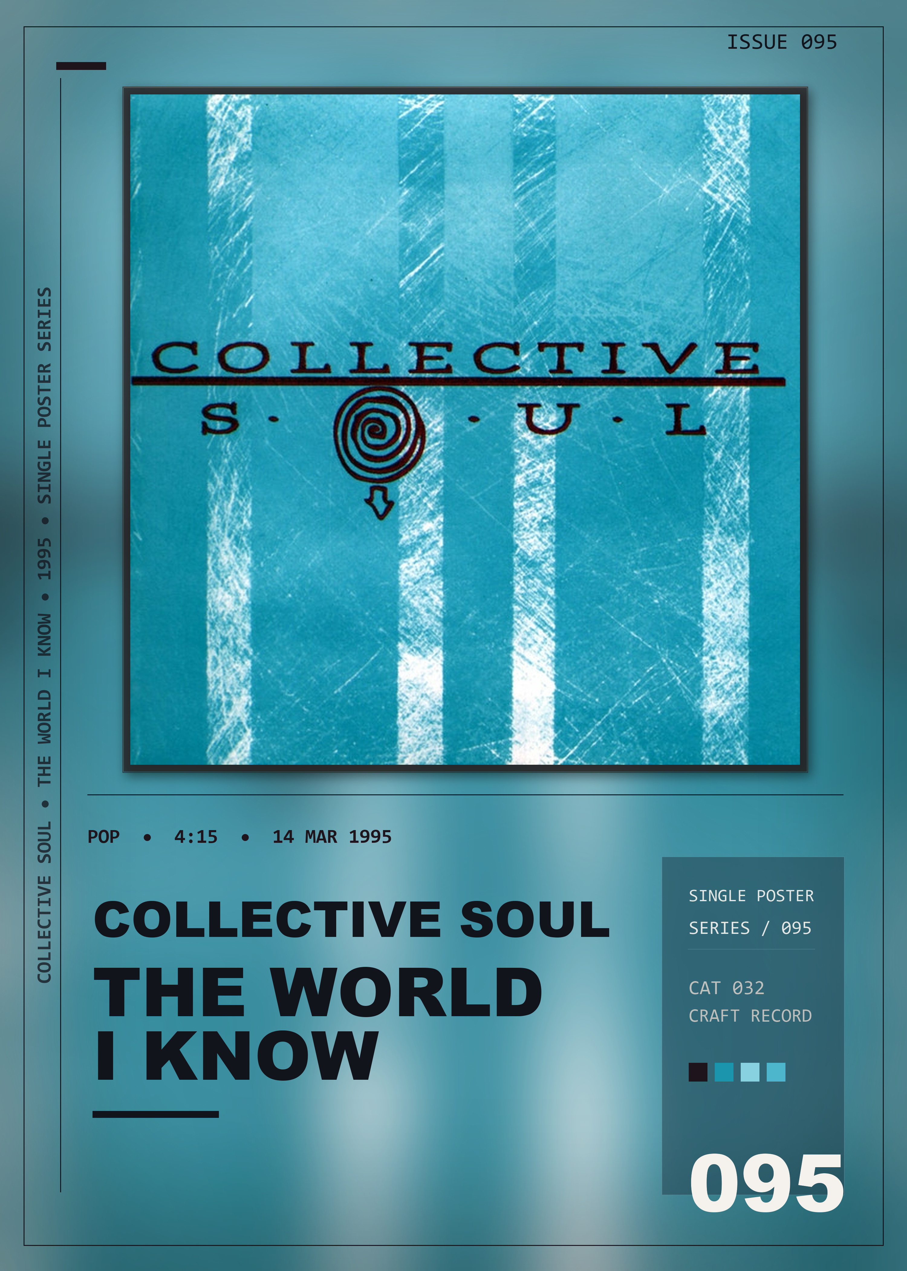 Music poster: Collective Soul - The World I Know