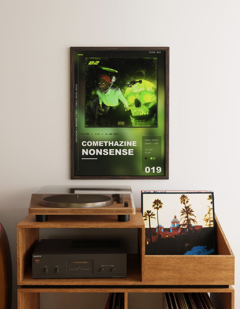 Music poster: Comethazine - NONSENSE