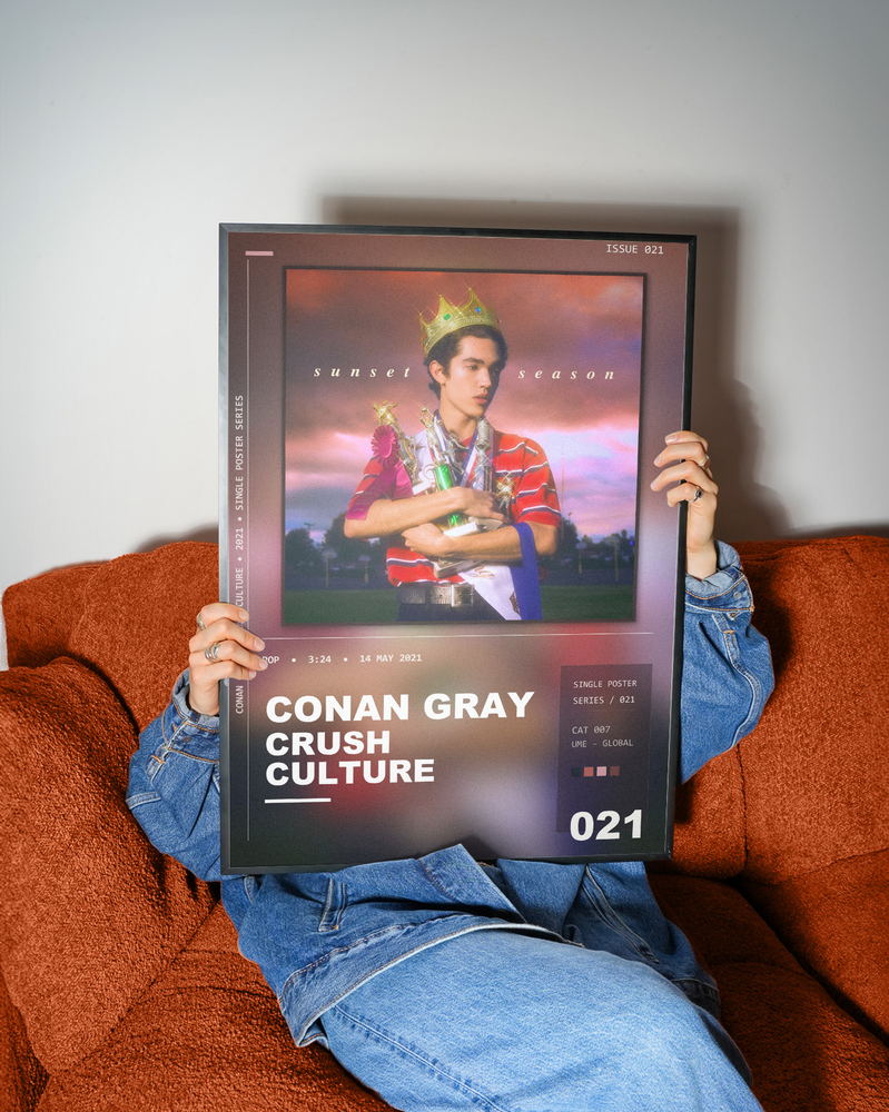 Music poster: Conan Gray - Crush Culture