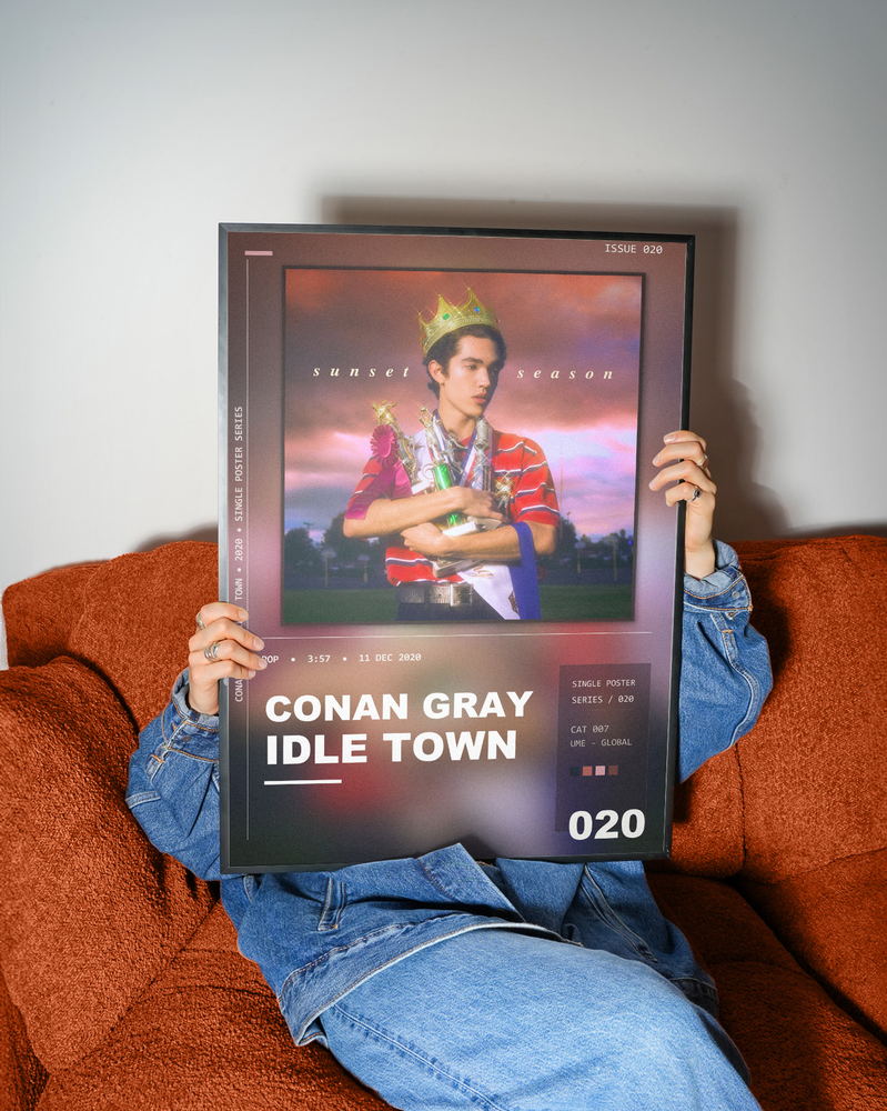 Music poster: Conan Gray - Idle Town