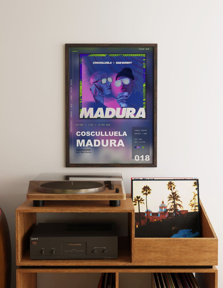 Music poster: Cosculluela - Madura feat Bad Bunny