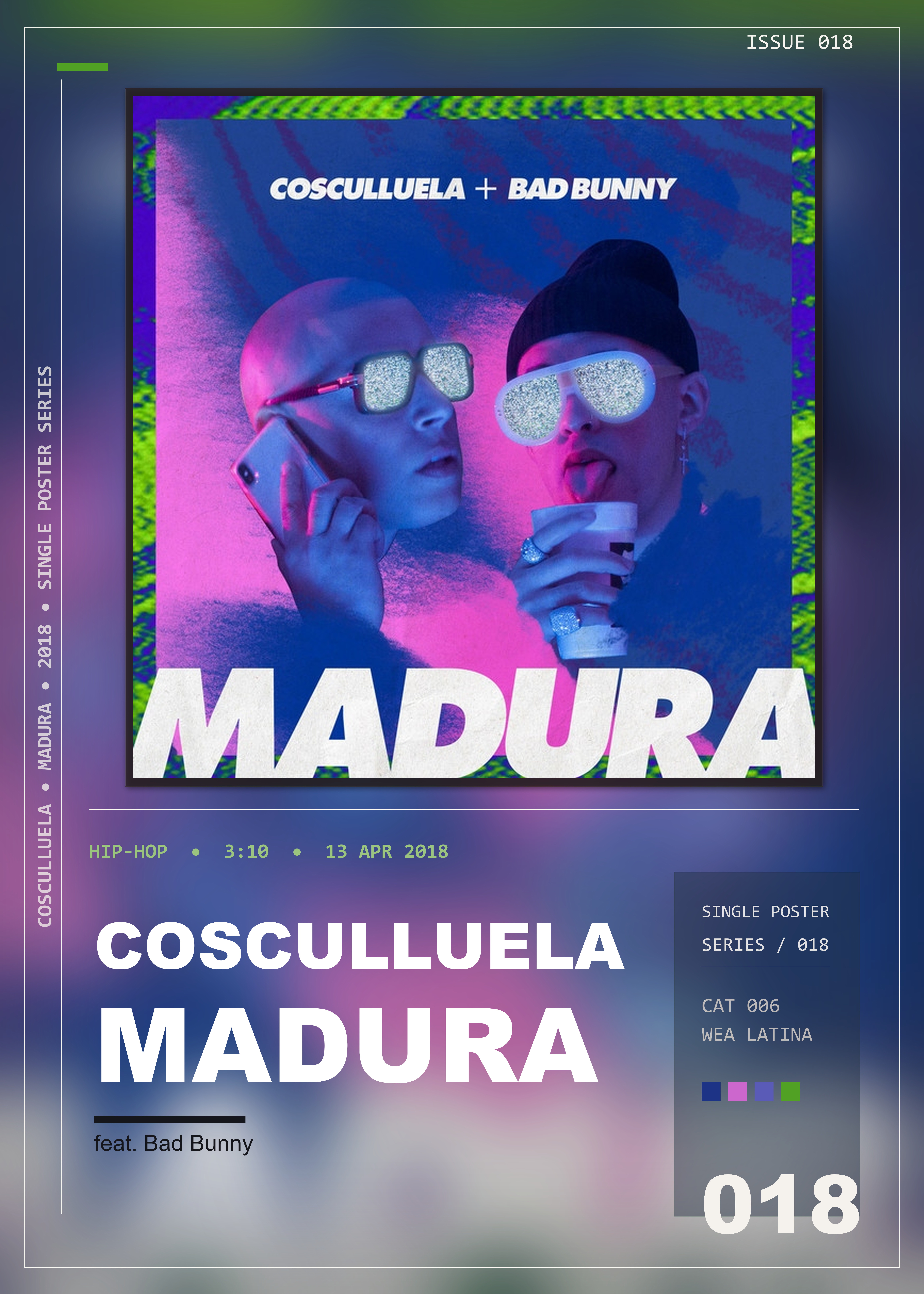 Music poster: Cosculluela - Madura feat Bad Bunny