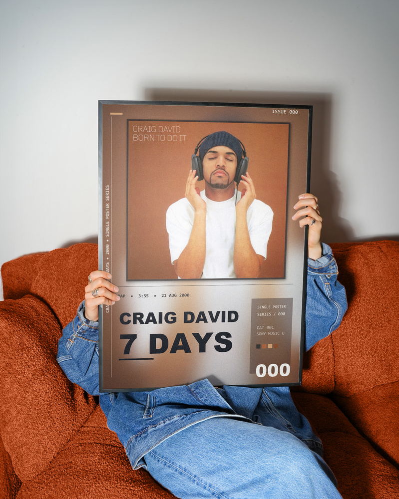 Music poster: Craig David - 7 Days