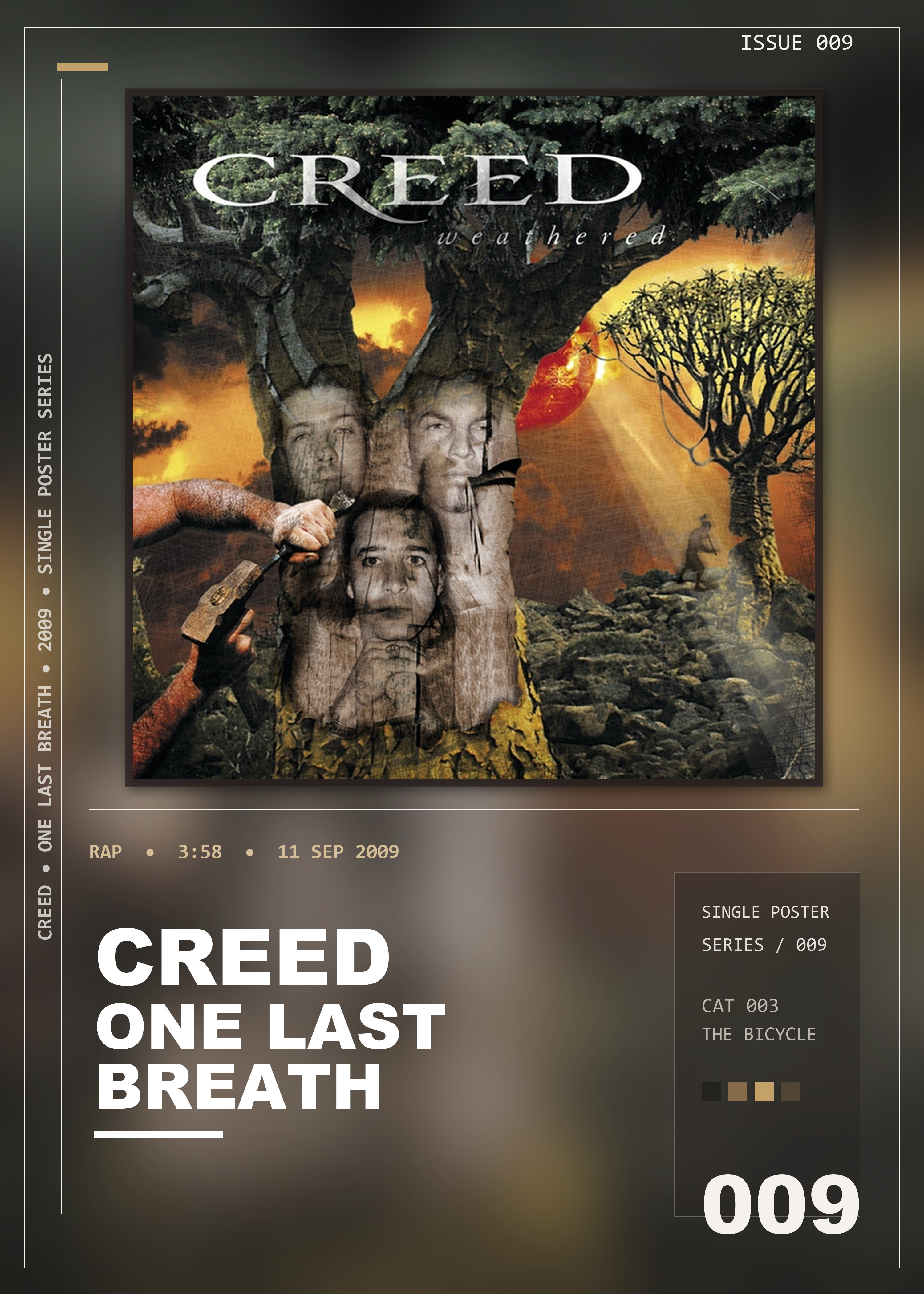 Music poster: Creed - One Last Breath