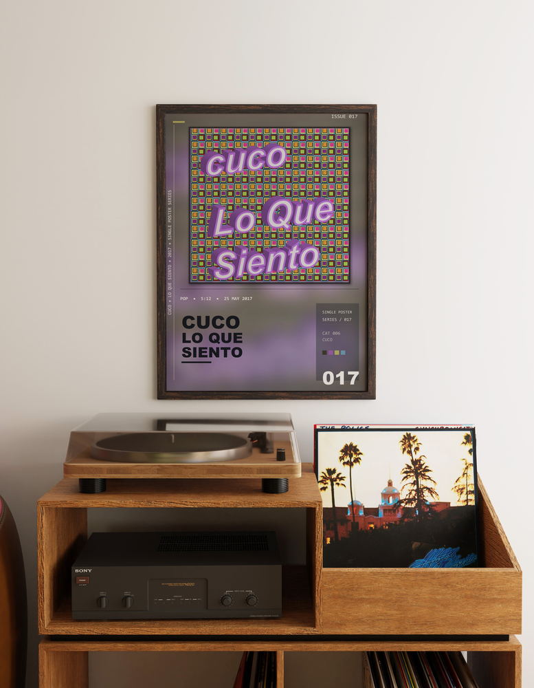 Music poster: Cuco - Lo Que Siento