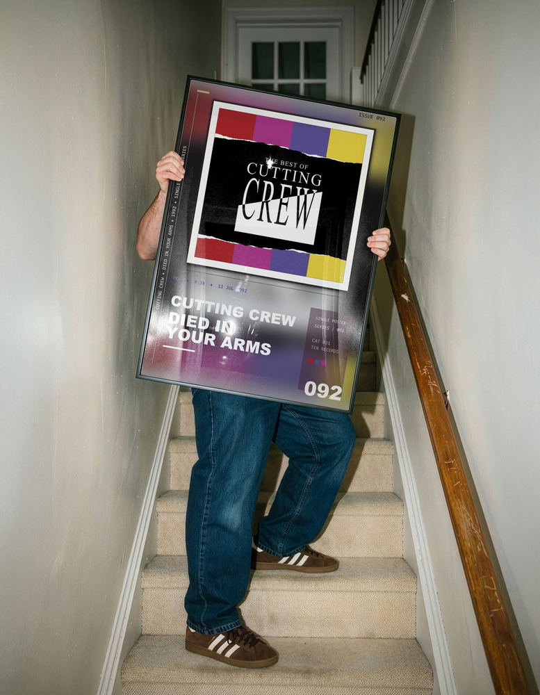 Music poster: Cutting Crew - I Just Died In Your Arms