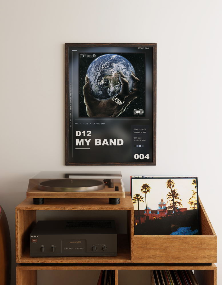 Music poster: D12 - My Band