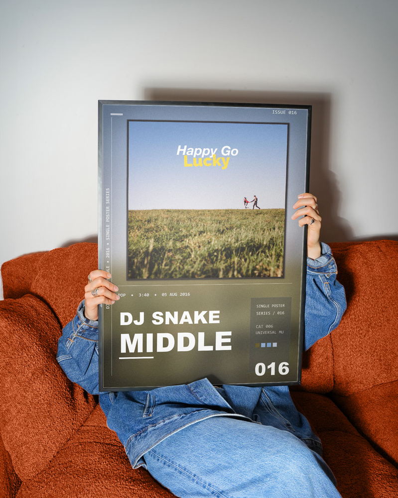 Music poster: DJ Snake - Middle