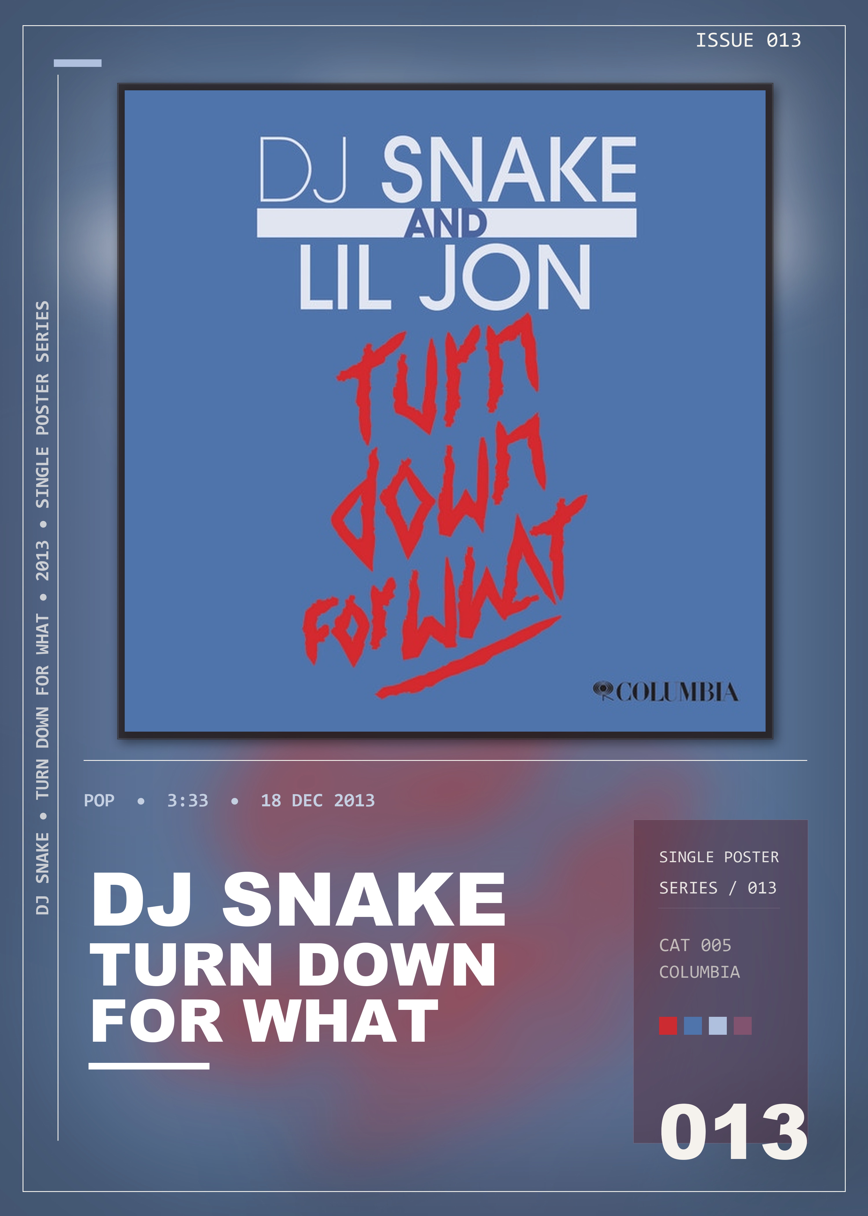 Music poster: DJ Snake - Turn Down for What