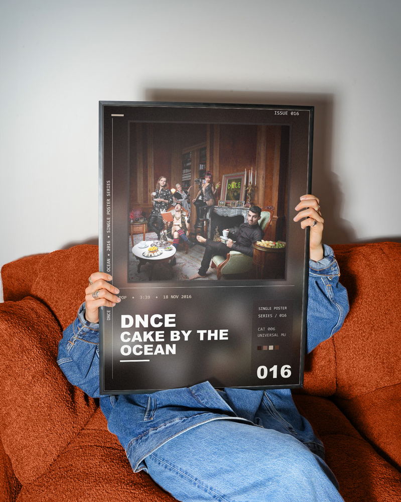 Music poster: DNCE - Cake By The Ocean