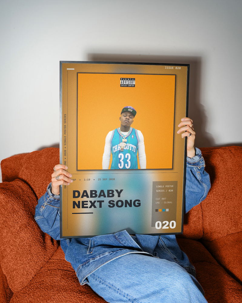 Music poster: DaBaby - Next Song