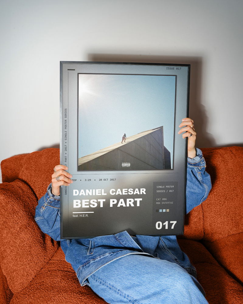 Music poster: Daniel Caesar - Best Part feat HER