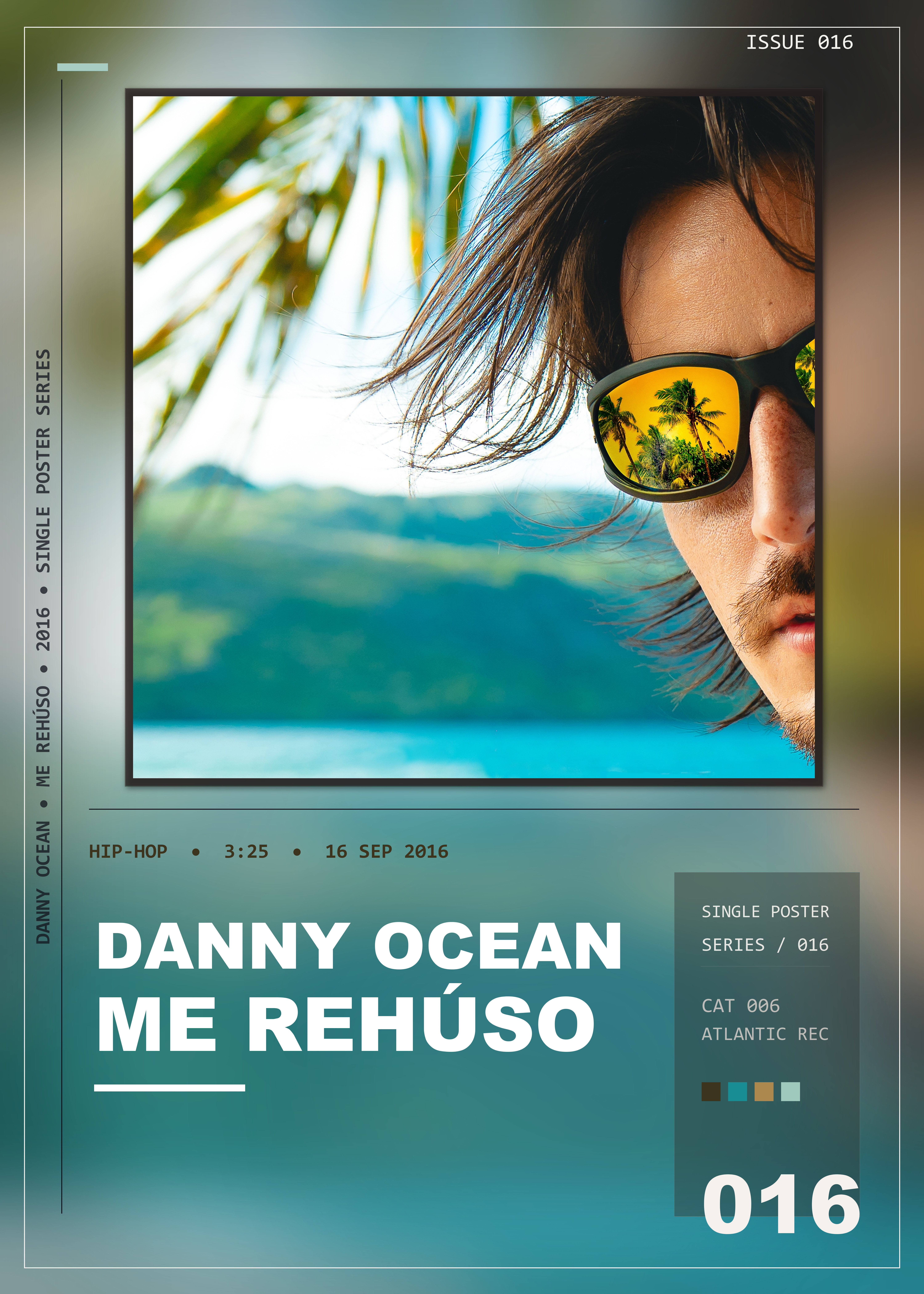 Music poster: Danny Ocean - Me Rehúso