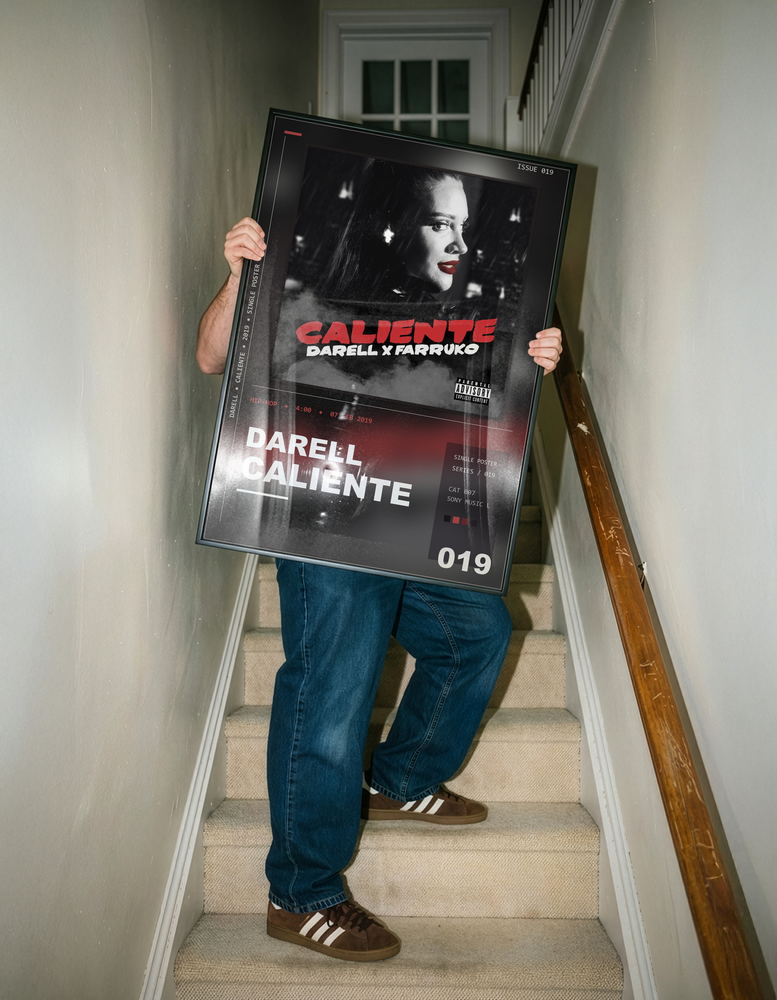 Music poster: Darell - Caliente