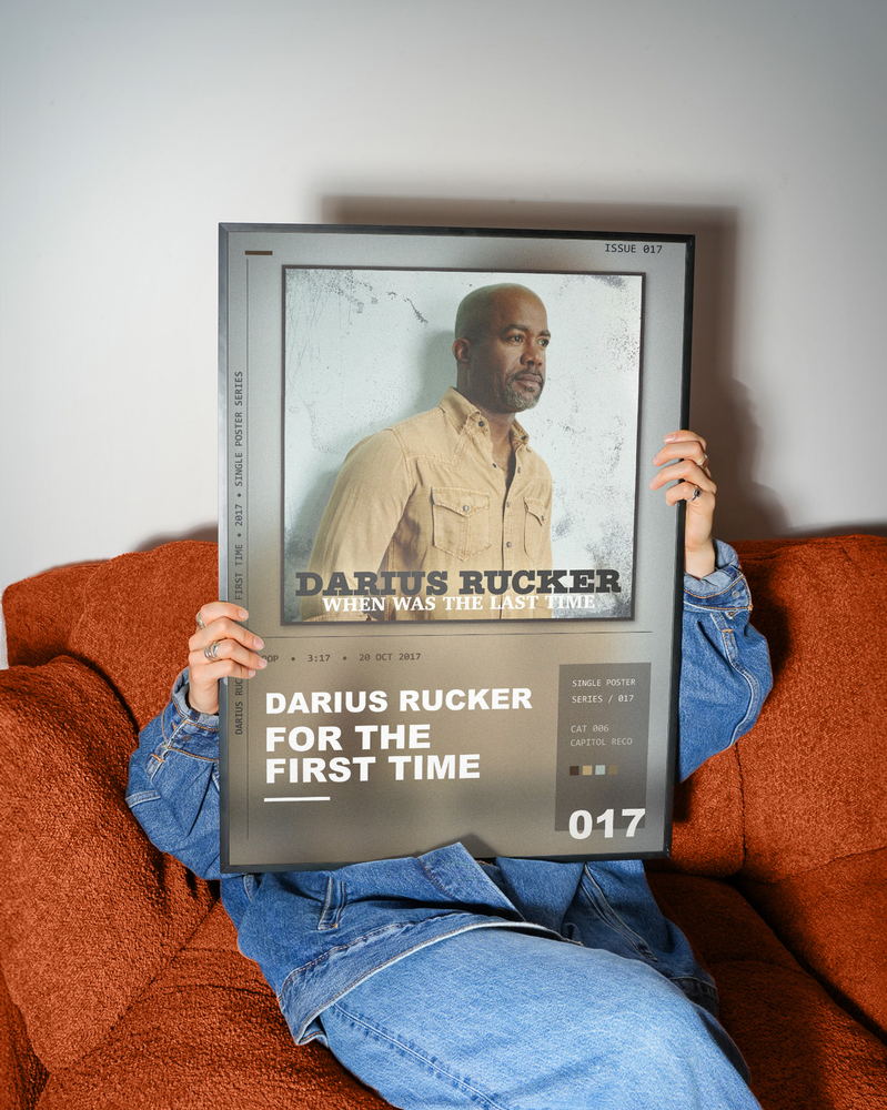 Music poster: Darius Rucker - For The First Time