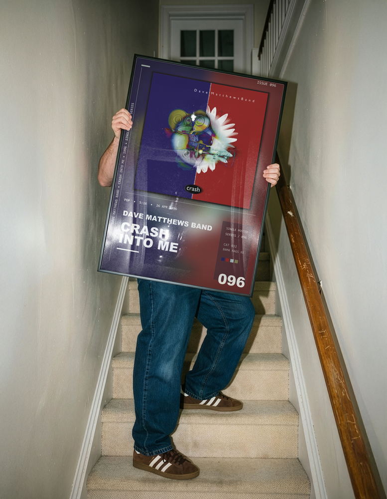Music poster: Dave Matthews Band - Crash into Me