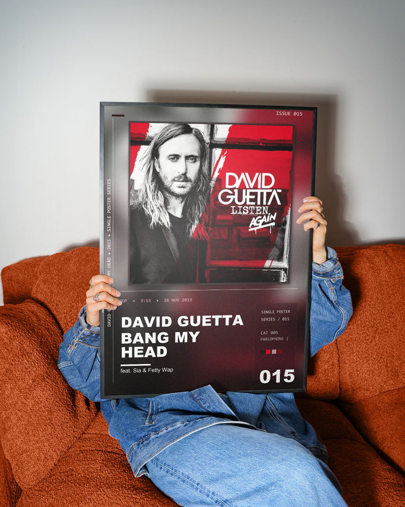 Music poster: David Guetta - Bang My Head feat Sia Fetty Wap