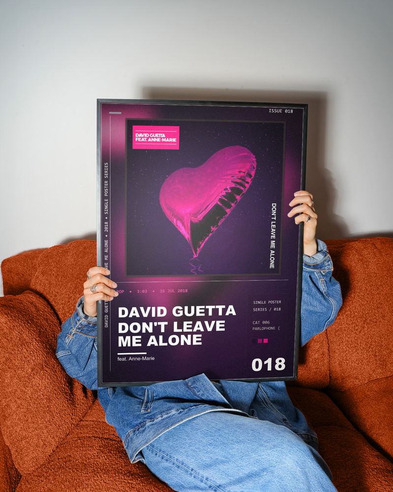 Music poster: David Guetta - Dont Leave Me Alone feat Anne-Marie