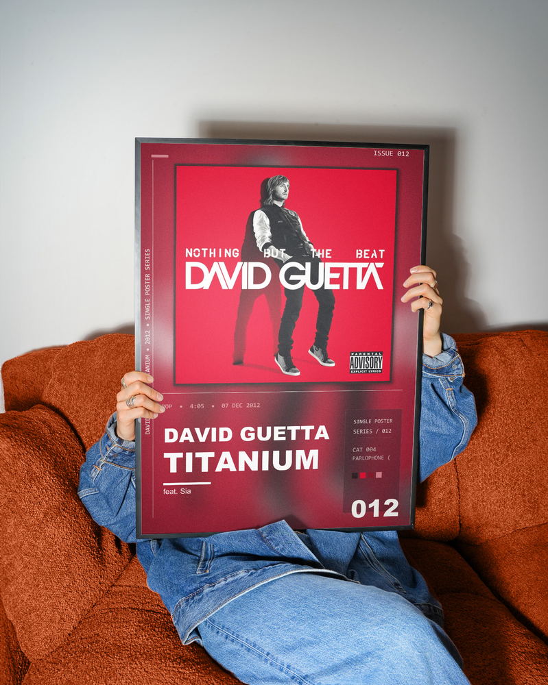 Music poster: David Guetta - Titanium feat Sia