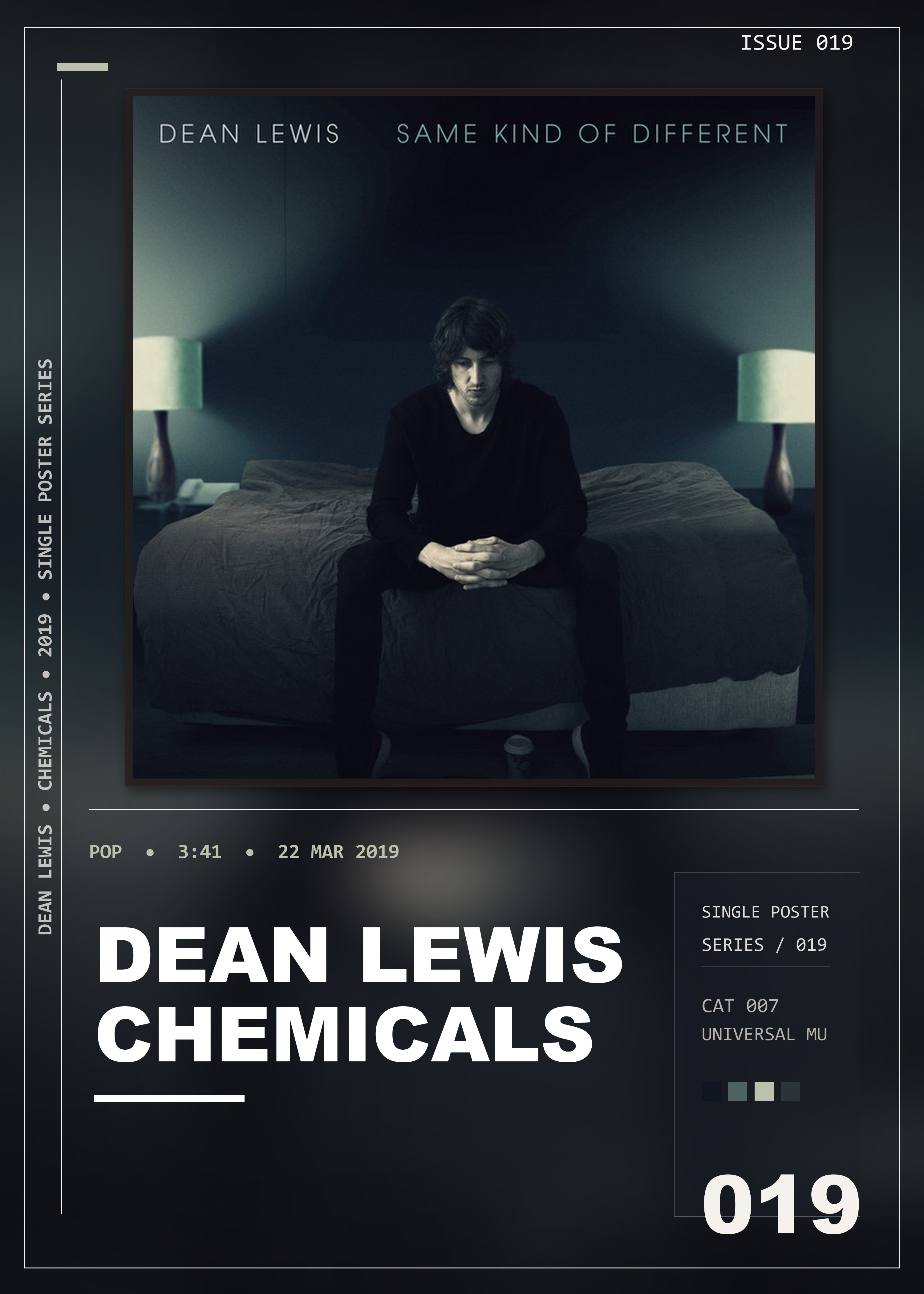 Music poster: Dean Lewis - Chemicals