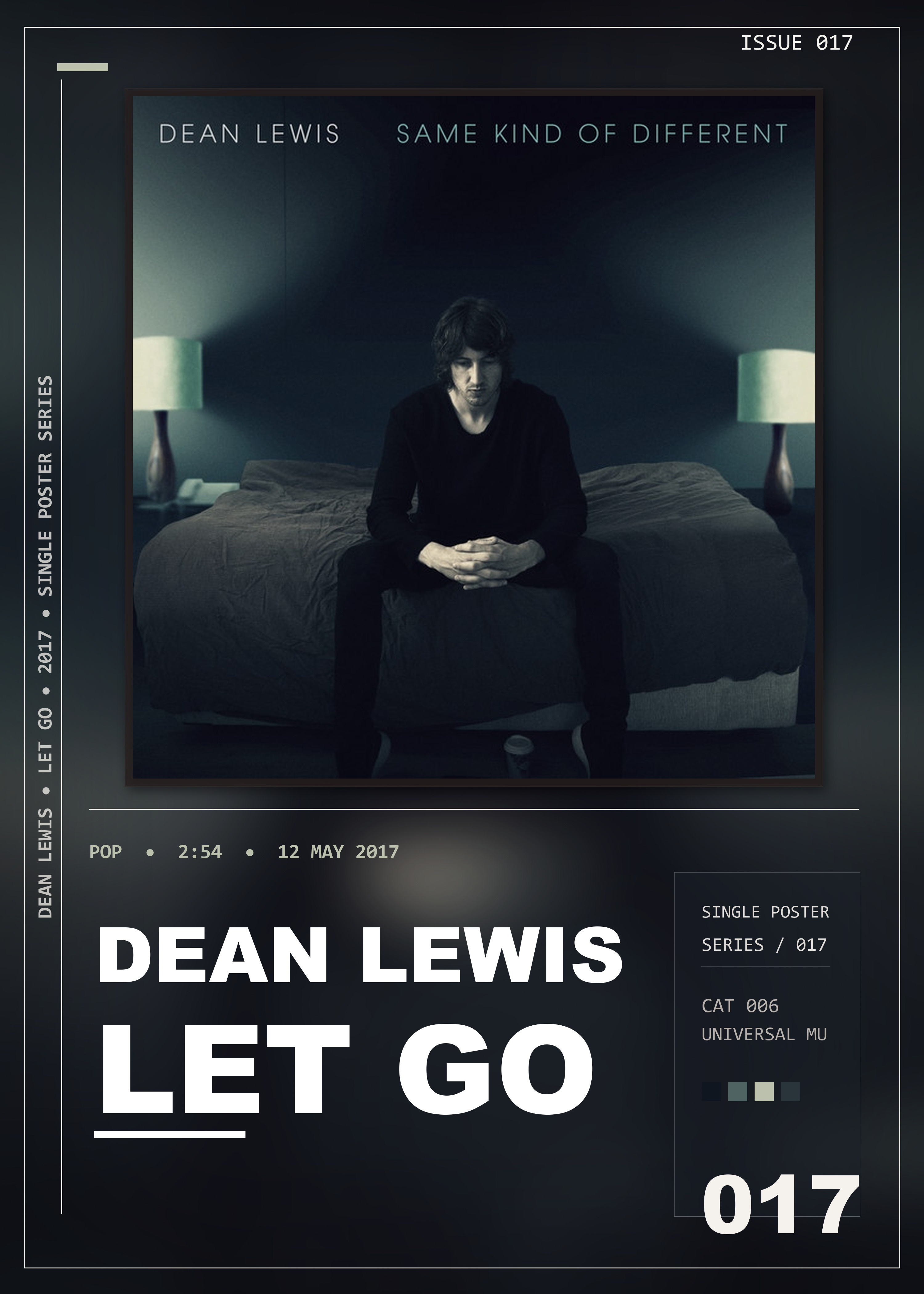 Music poster: Dean Lewis - Let Go