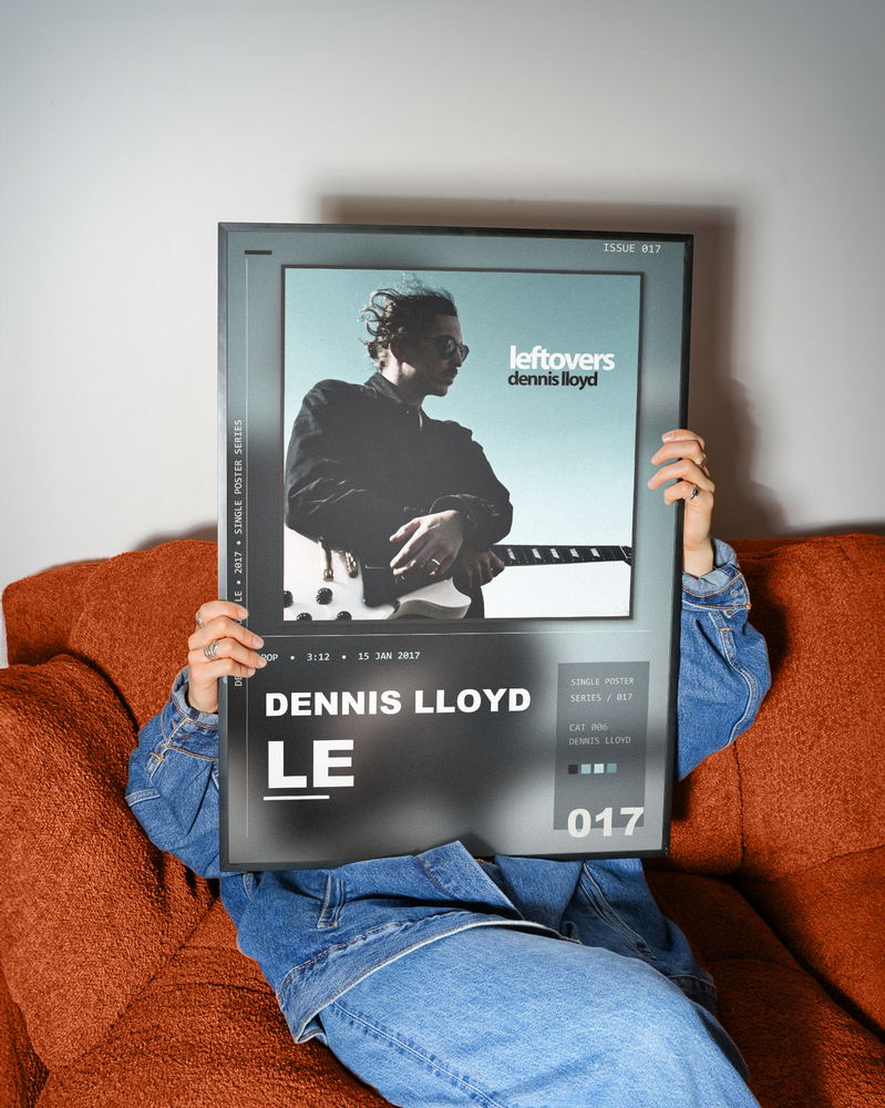 Music poster: Dennis Lloyd - Leftovers